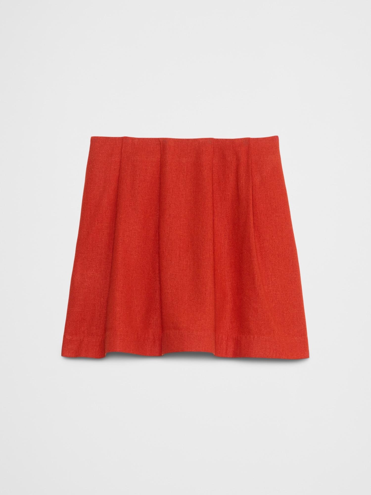 Pleated Mini Skort Product Image