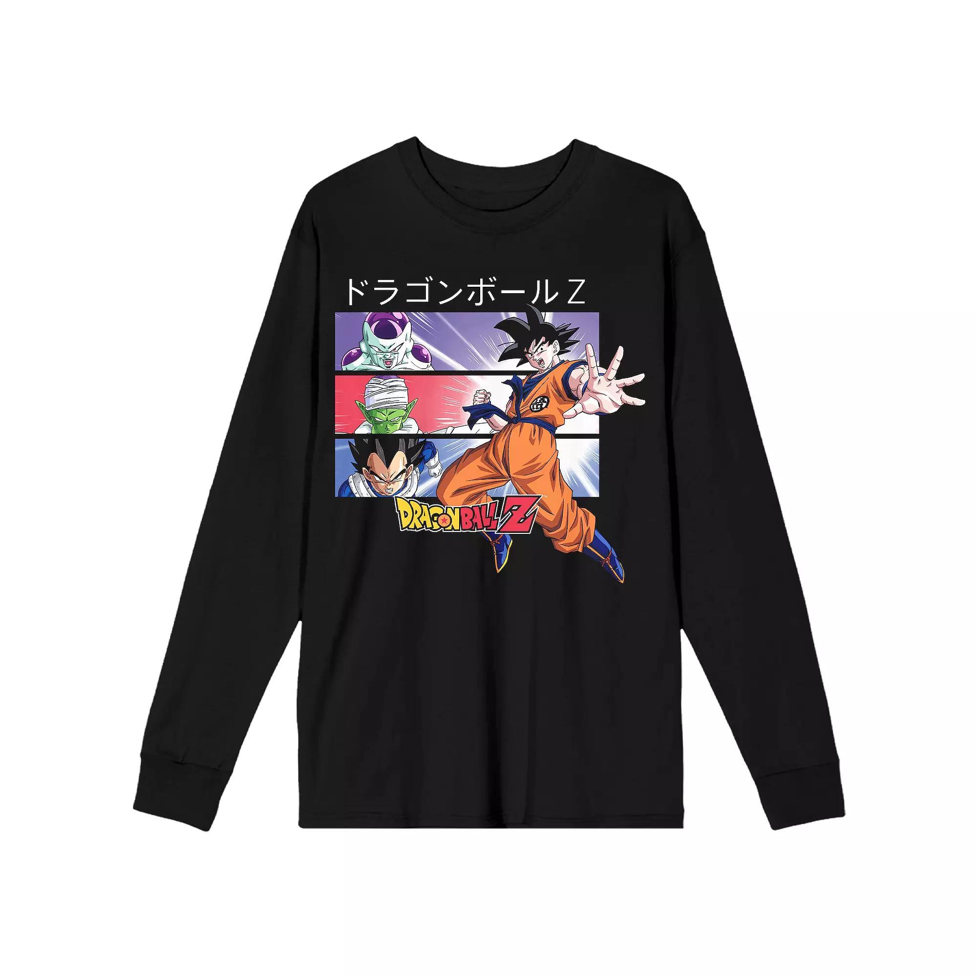Dragon Ball Z Long Sleeve Tee - Black Product Image