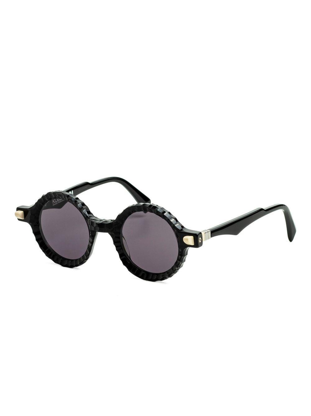 textured round sunglasses Product Image