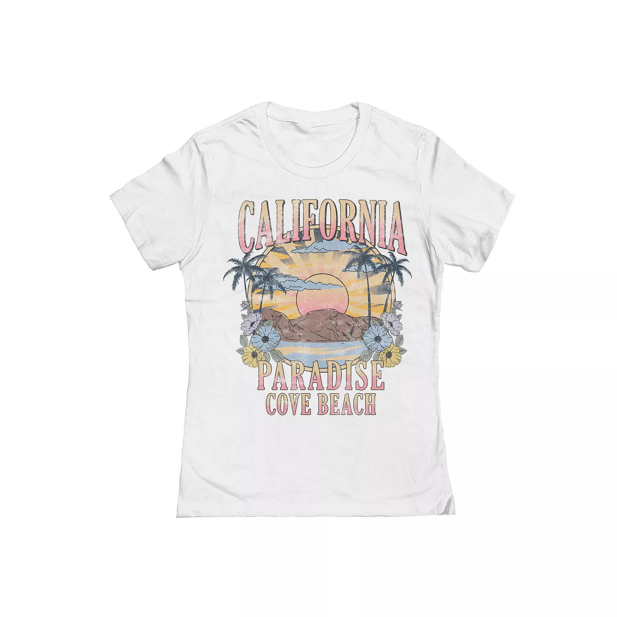 Junior's Cove Beach Graphic Tee, Girl's,  Product Image