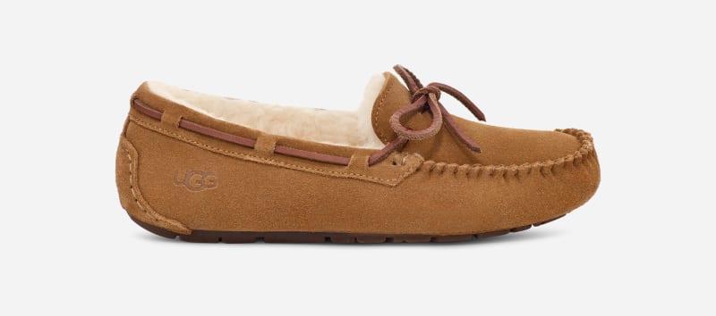 UGG Womens Dakota Wool-Lined Suede Slipper Product Image