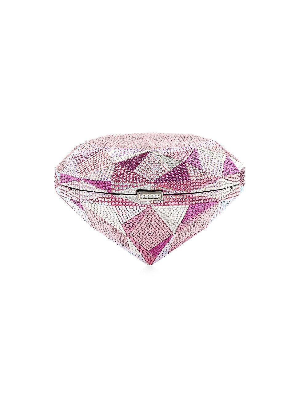 Womens Diamond Crystal Clutch Product Image