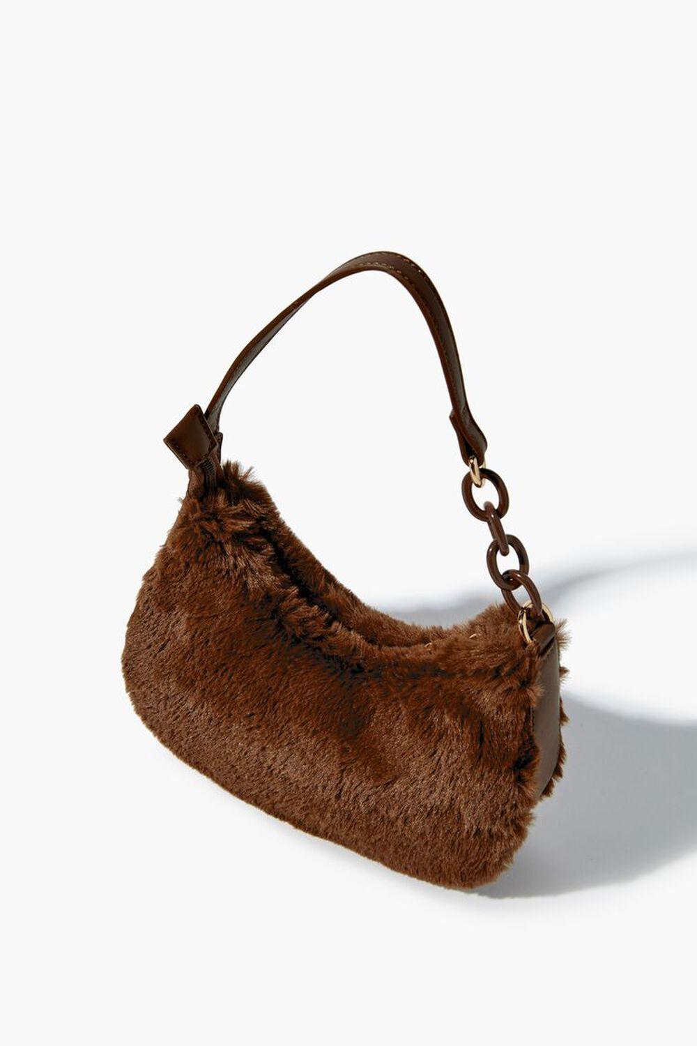 Plush Faux Fur Baguette Bag | Forever 21 Product Image