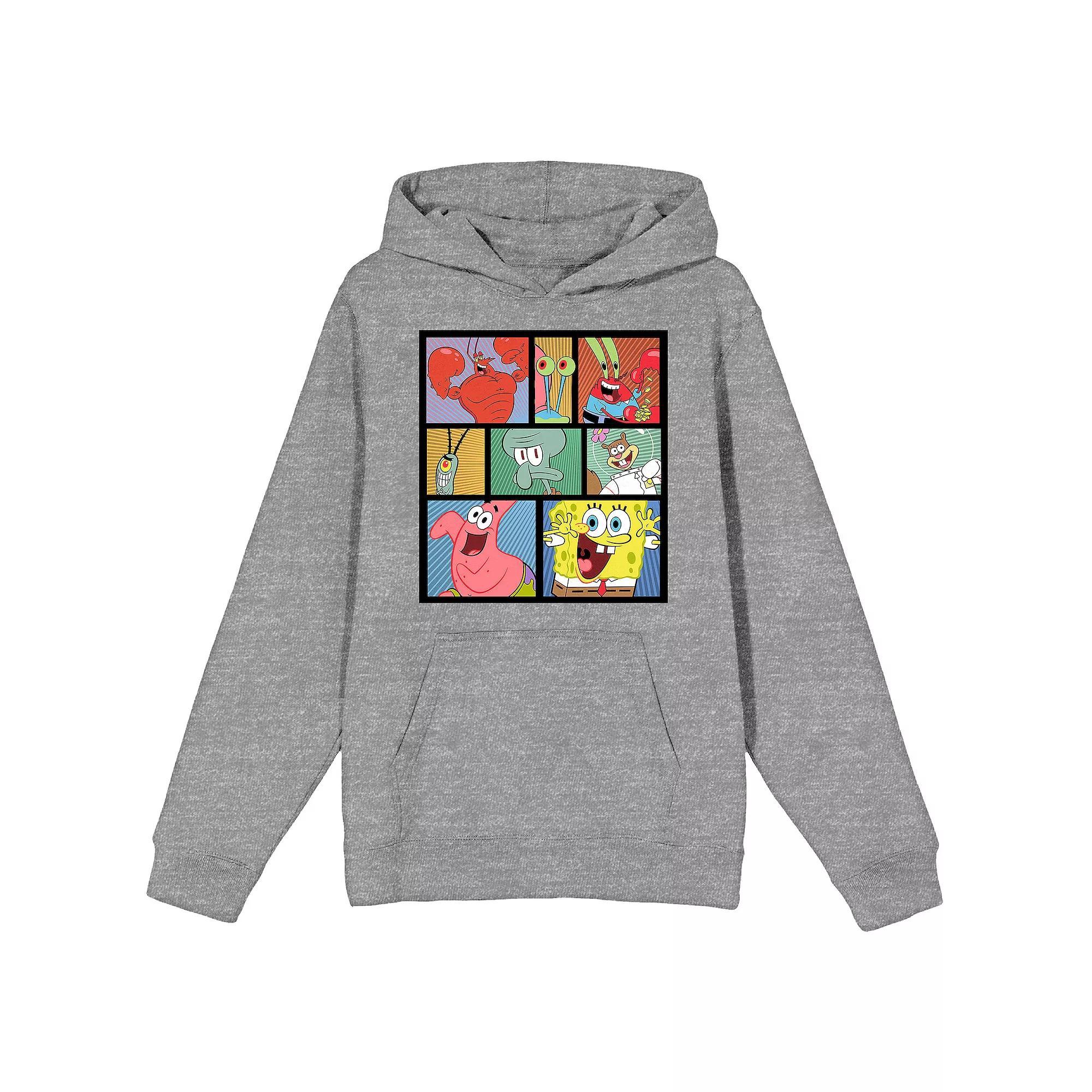 Men's Nickelodeon SpongeBob SquarePants Comic Panels Graphic Hoodie,  Product Image