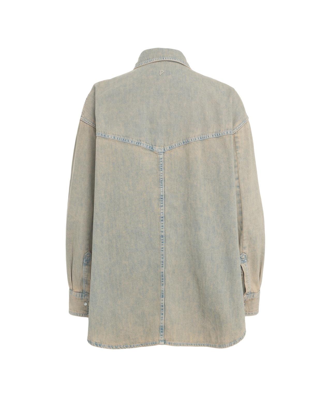 Western denim shirt Product Image