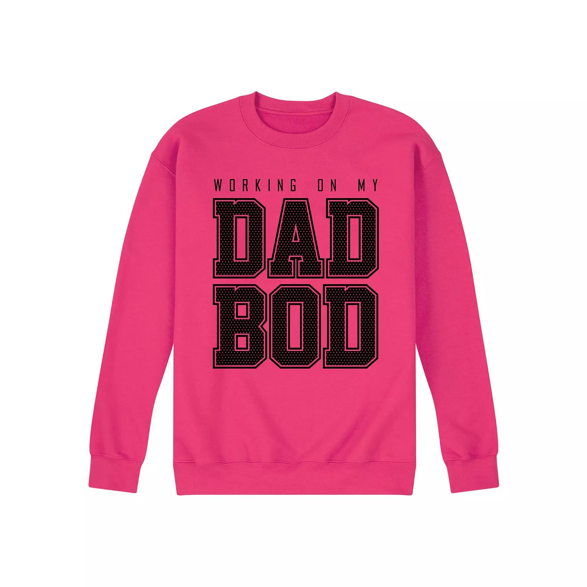 Men's Dad Bod Fleece Sweatshirt,  Product Image