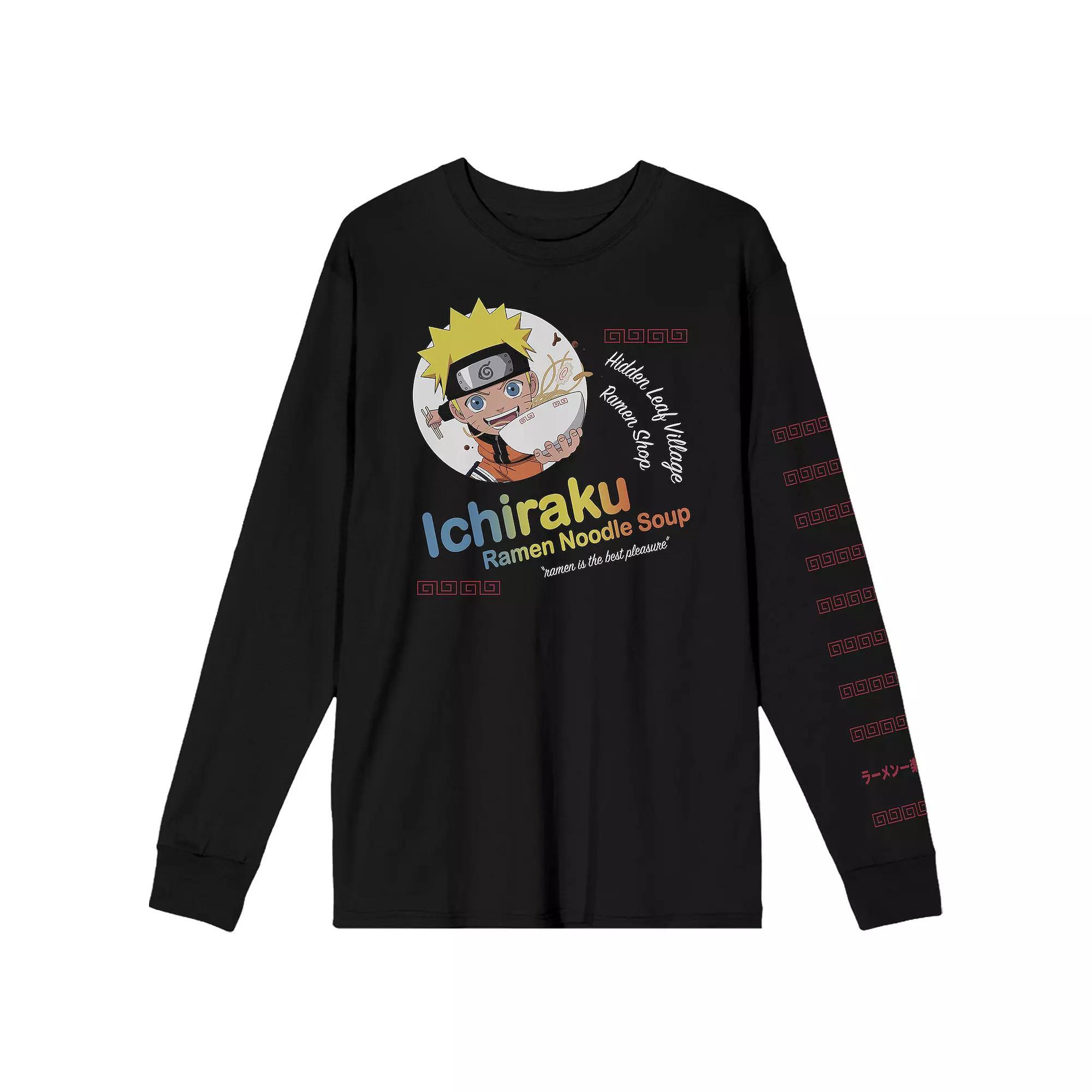 Men's Naruto Shippuden Ichiraku Ramen Noodle Soup Graphic Tee,  Product Image