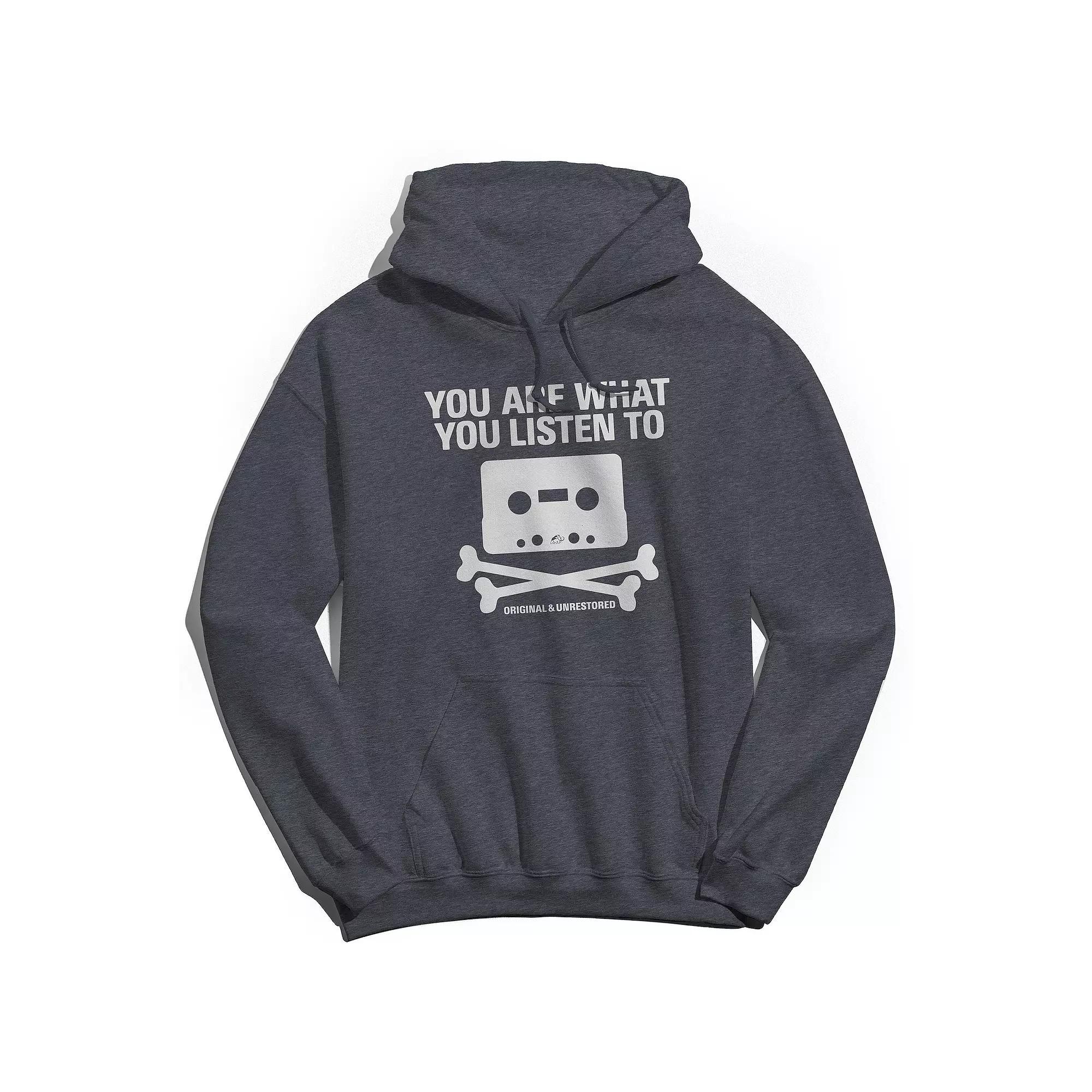Men's Original & Unrestored Listen Graphic Hoodie,  Product Image