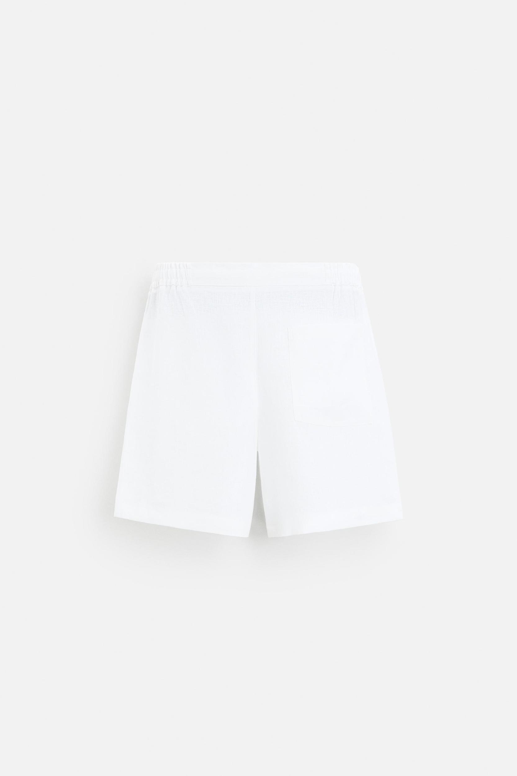 100% LINEN SHORTS Product Image