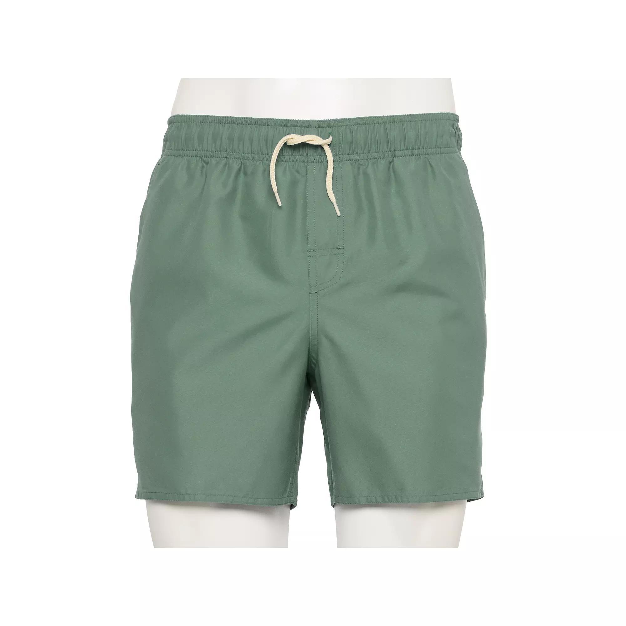 Men's Laguna Swim 6" Swim Trunks, Size: Medium, Green Leaf Product Image