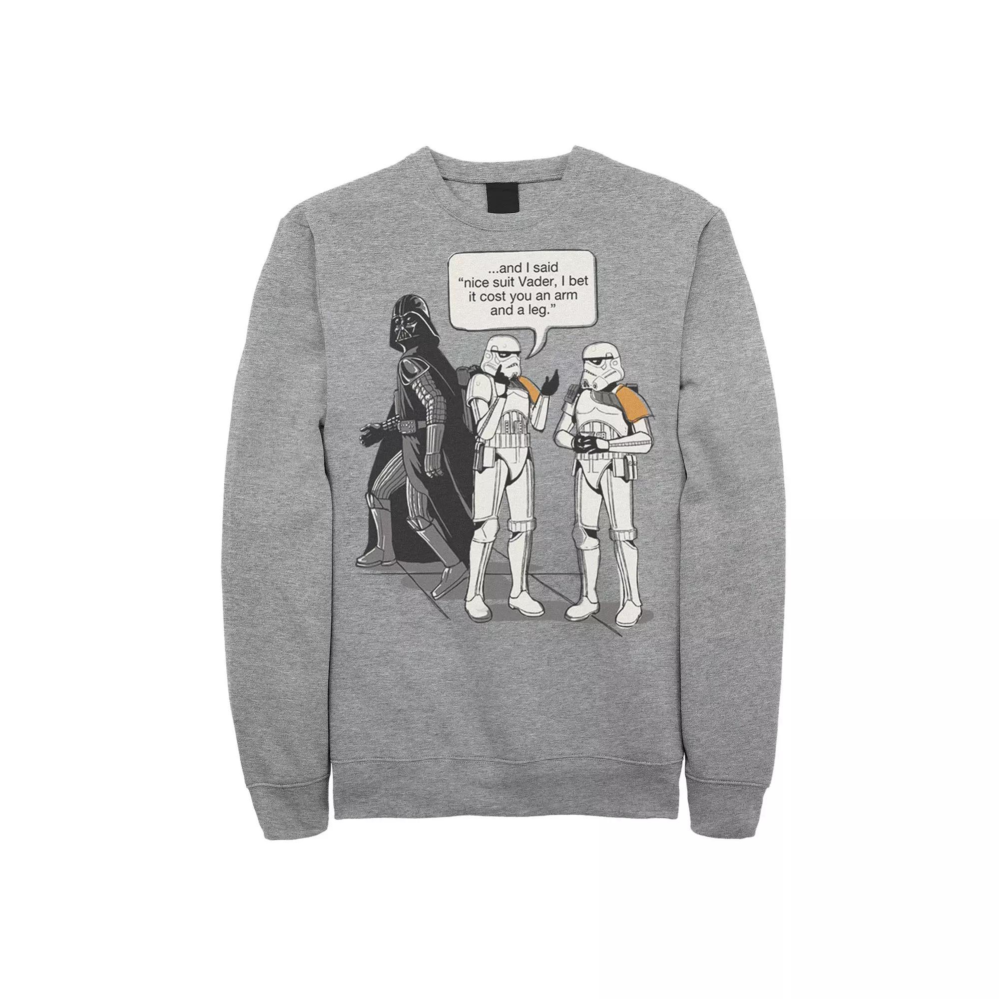 Men's Star Wars Nice Suit Vader Sweatshirt,  Product Image