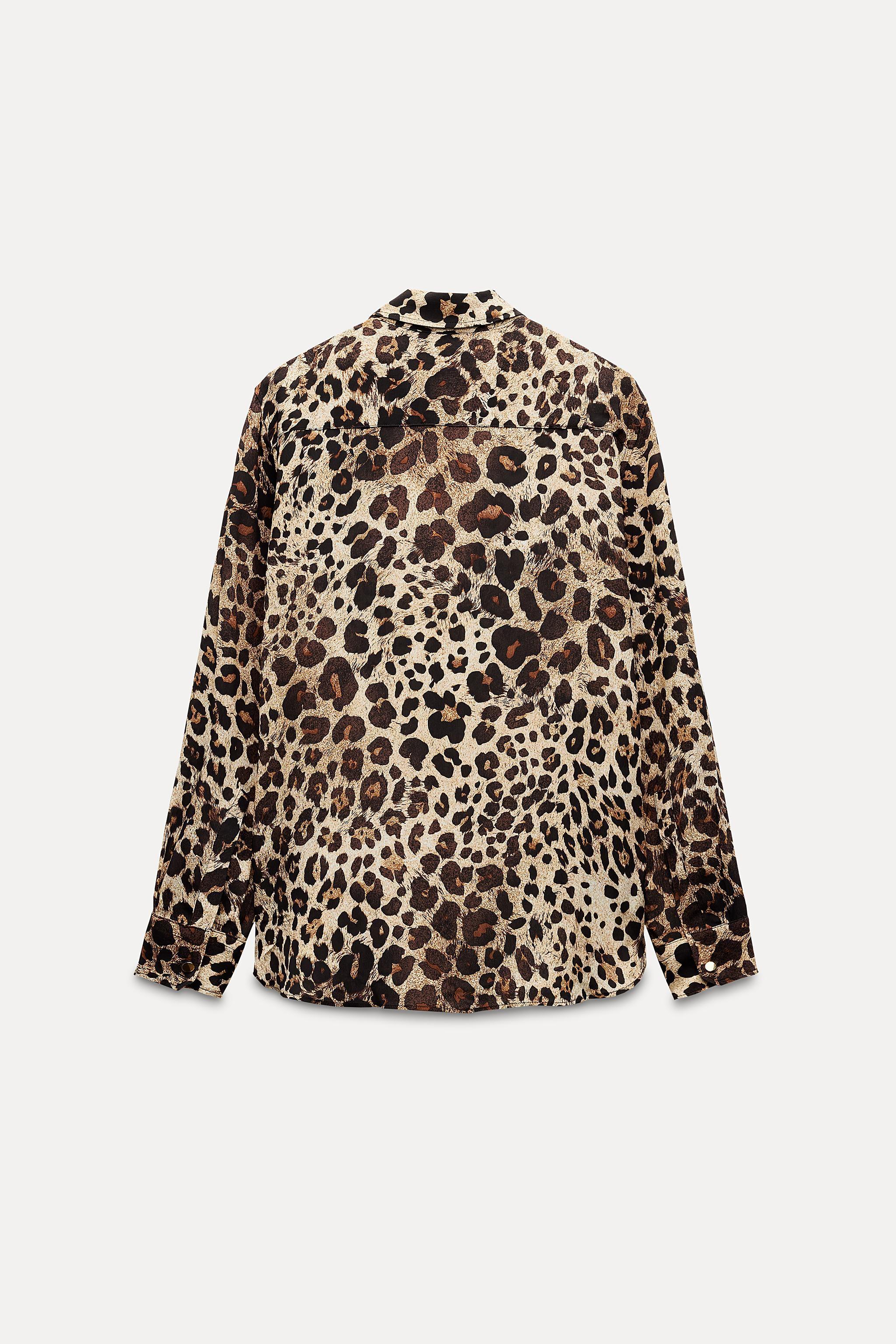 ZW COLLECTION ANIMAL PRINT SHIRT Product Image