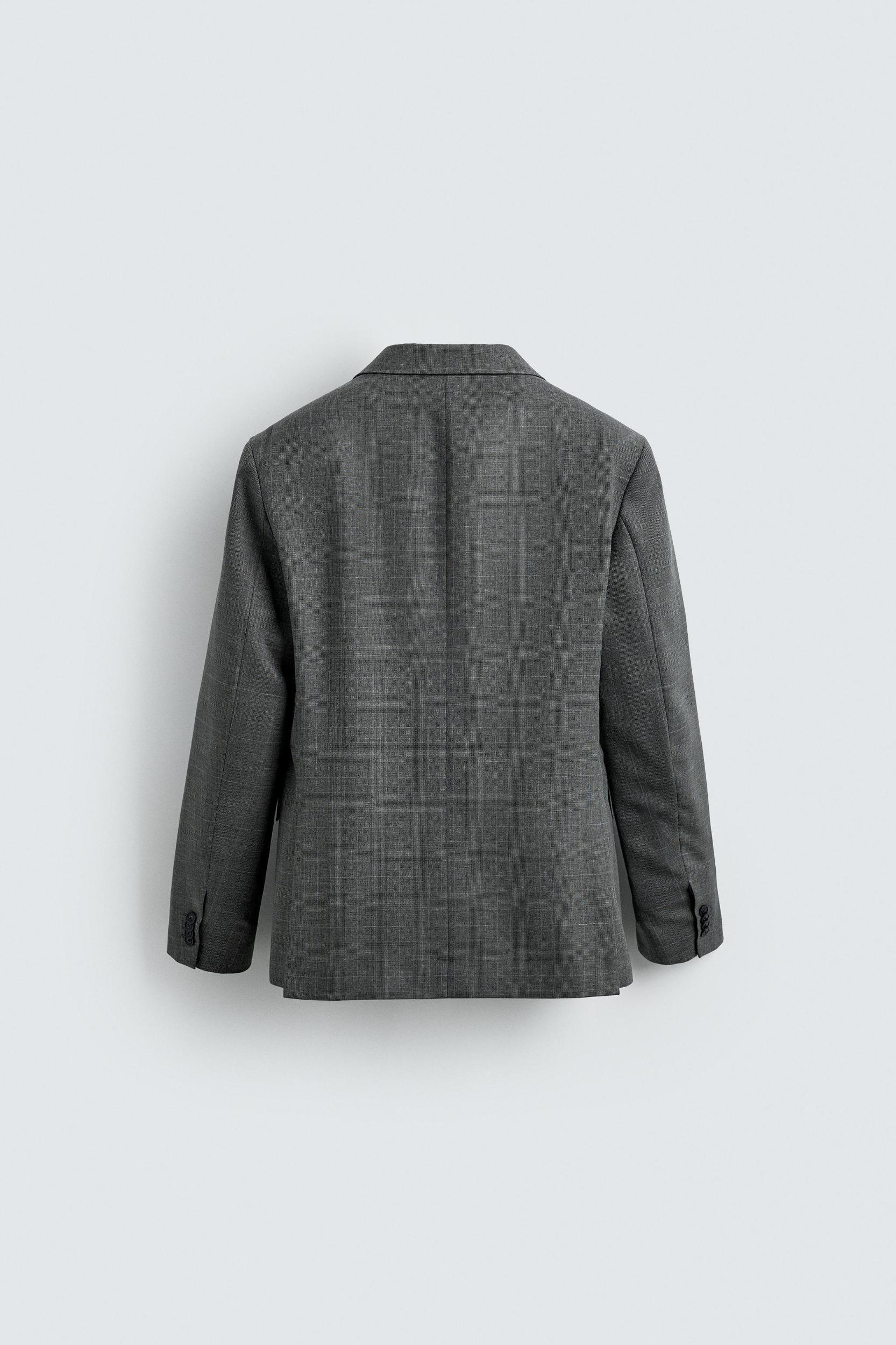 PLAID SUIT BLAZER Product Image