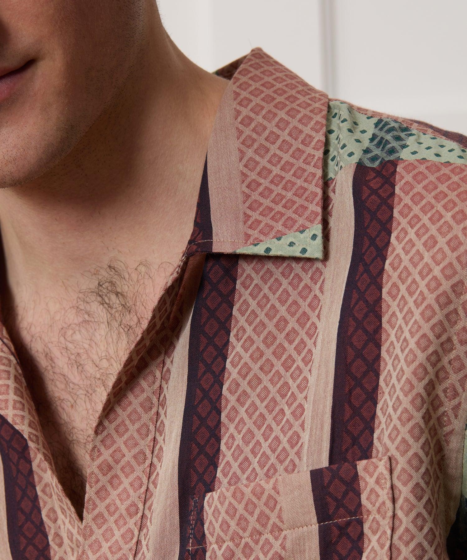 Relaxed Cotton Popover Shirt Product Image