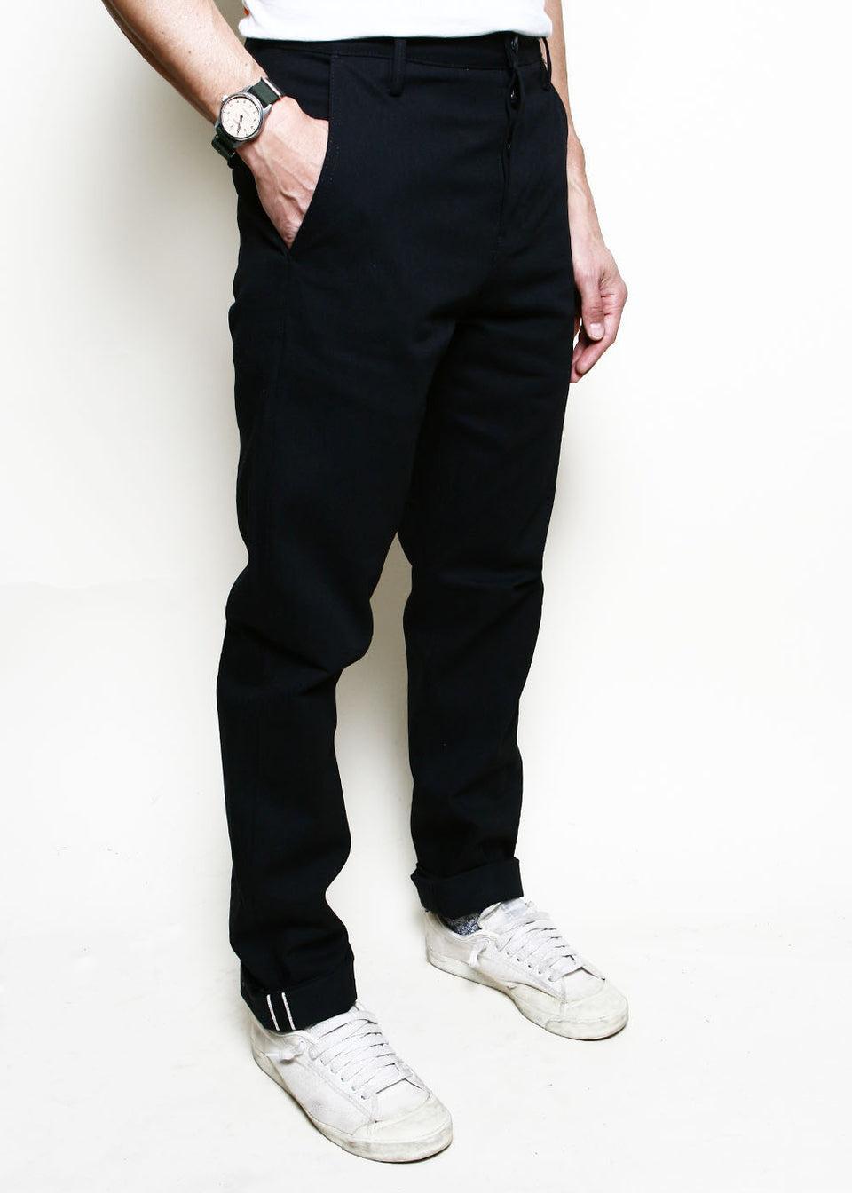 Officer Trousers High // 11oz Stealth Product Image