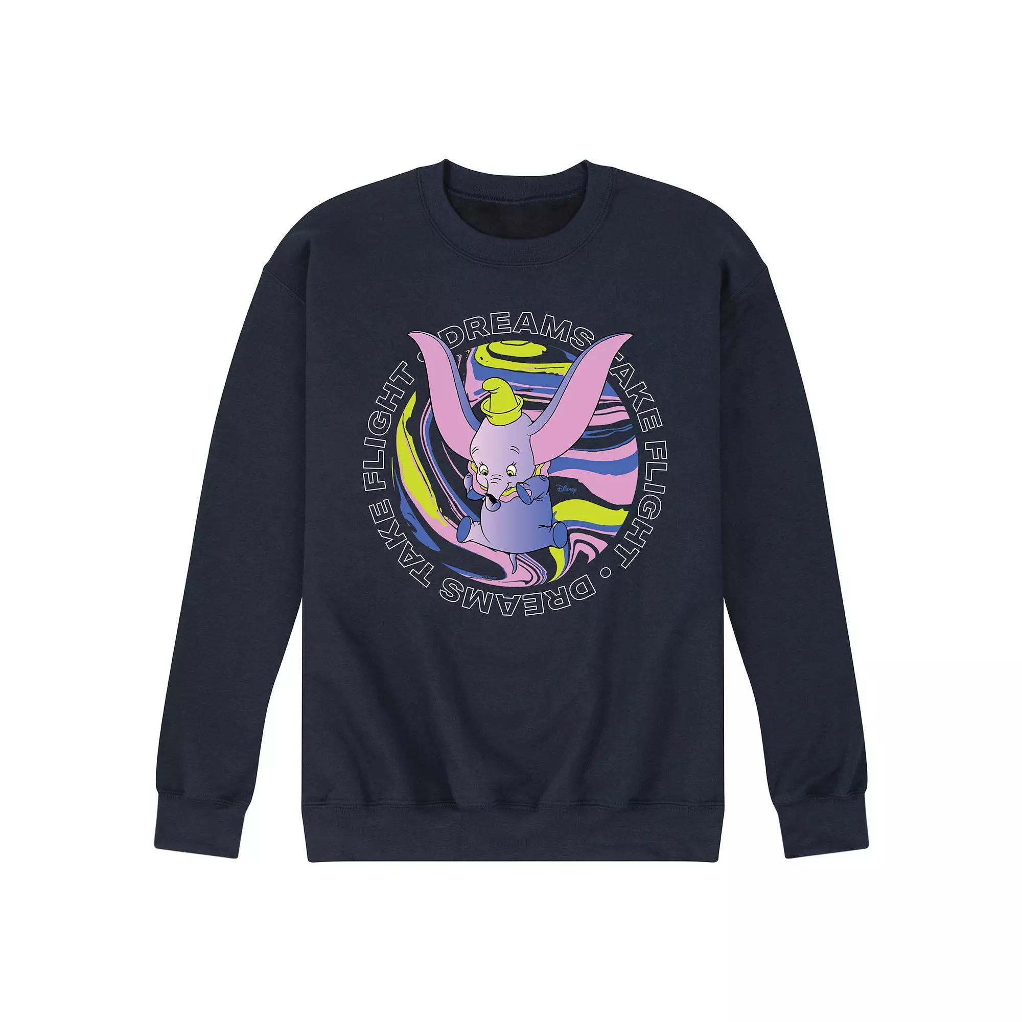 Disney's Dumbo Men's Dreams Take Flight Fleece Sweatshirt,  Product Image