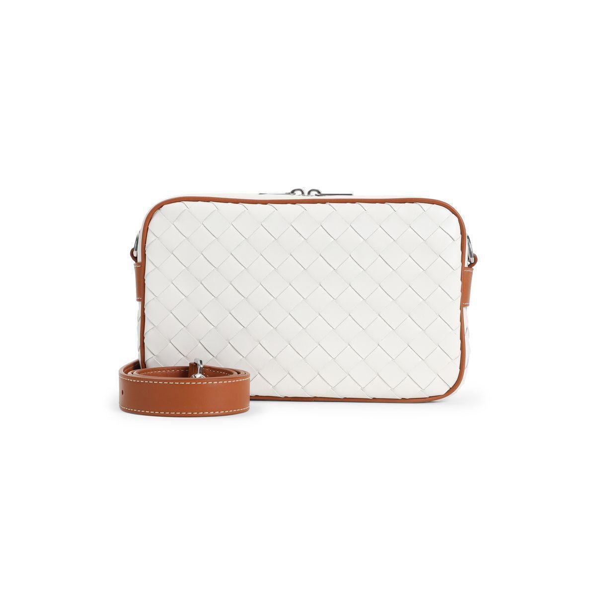 BOTTEGA VENETA Shoulder Bags In White Product Image