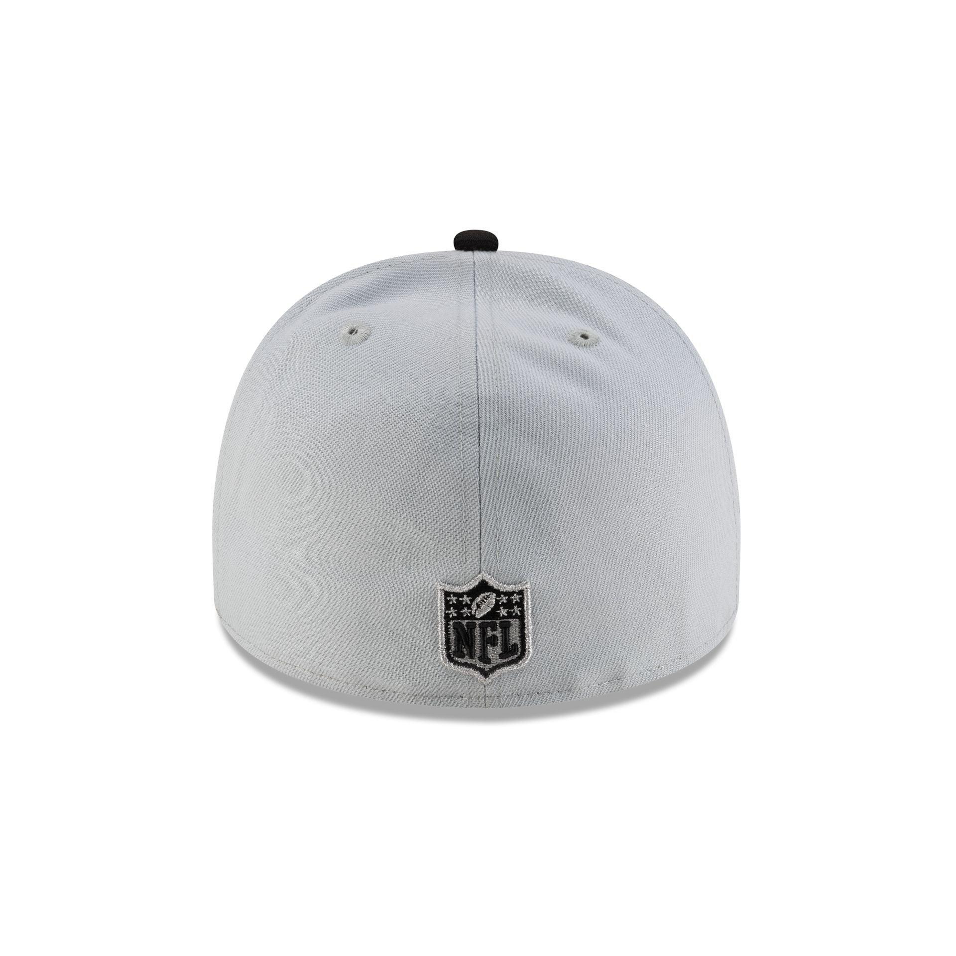 Las Vegas Raiders 2025 Draft Chrome White 59FIFTY A-Frame Fitted Hat Male Product Image