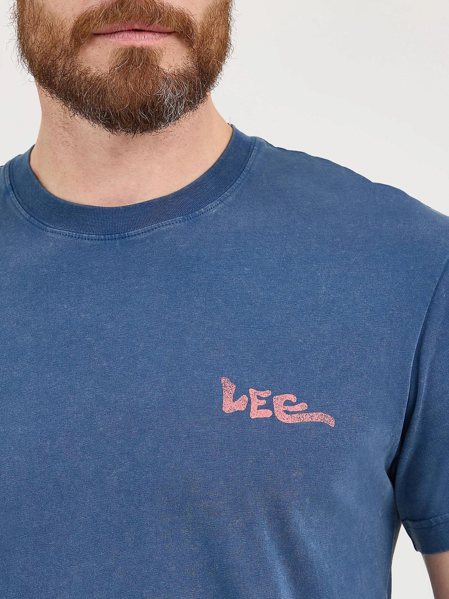 Men's Truest Blue Graphic Tee | Men's Tops & Tees | Lee® Product Image