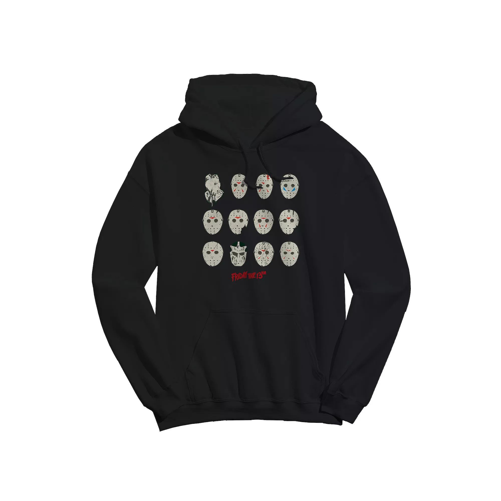 Men's Wolf Jackson Beetlejuice Graphic Crew Fleece Hoodie, Women's, Size: Small, Black Product Image