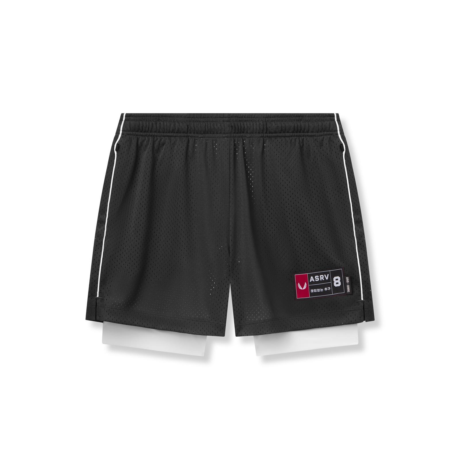 0991. Ion-Mesh 5" Liner Short - Black Product Image