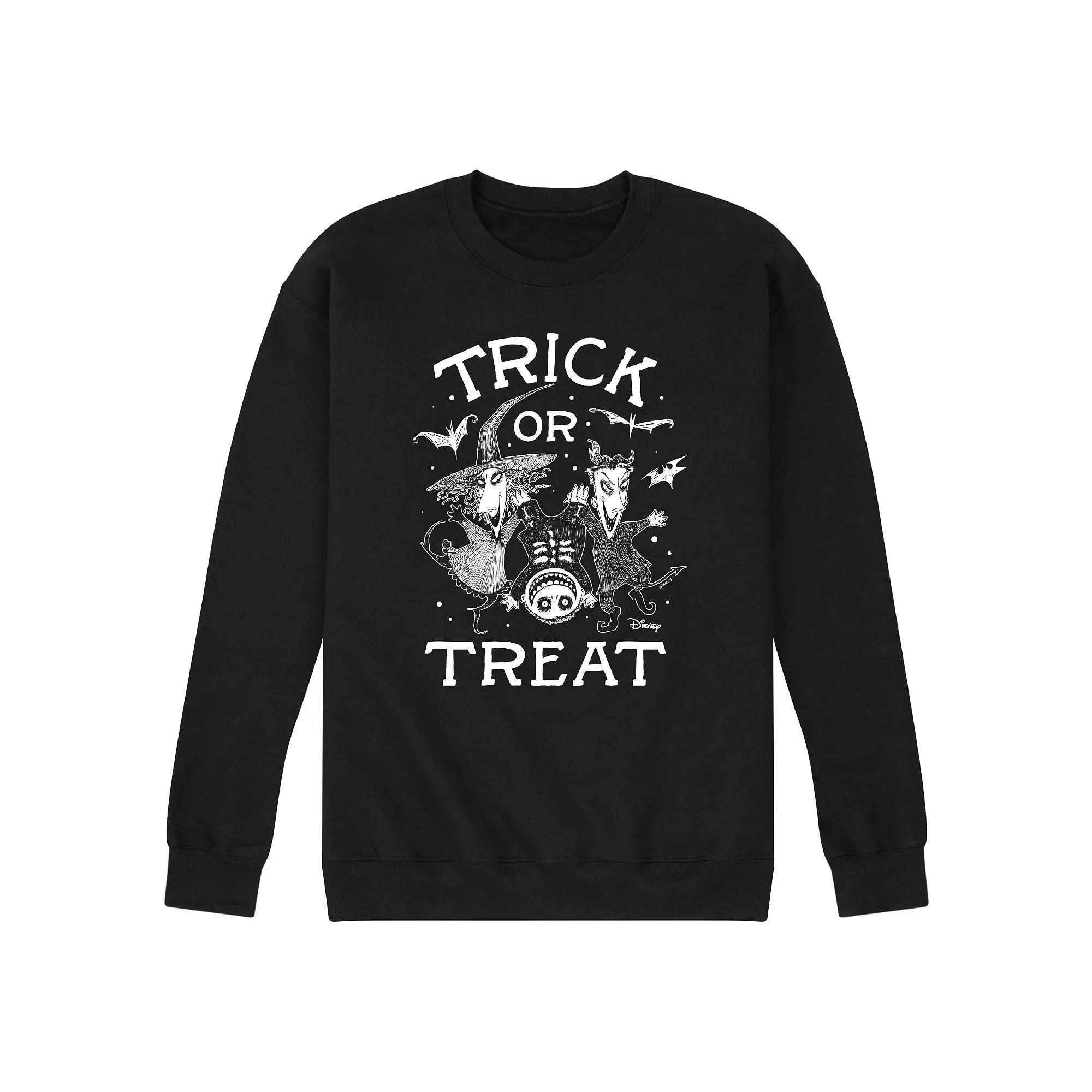 Disney's The Nightmare Before Christmas Men's Trick or Treat Fleece Sweatshirt,  Product Image