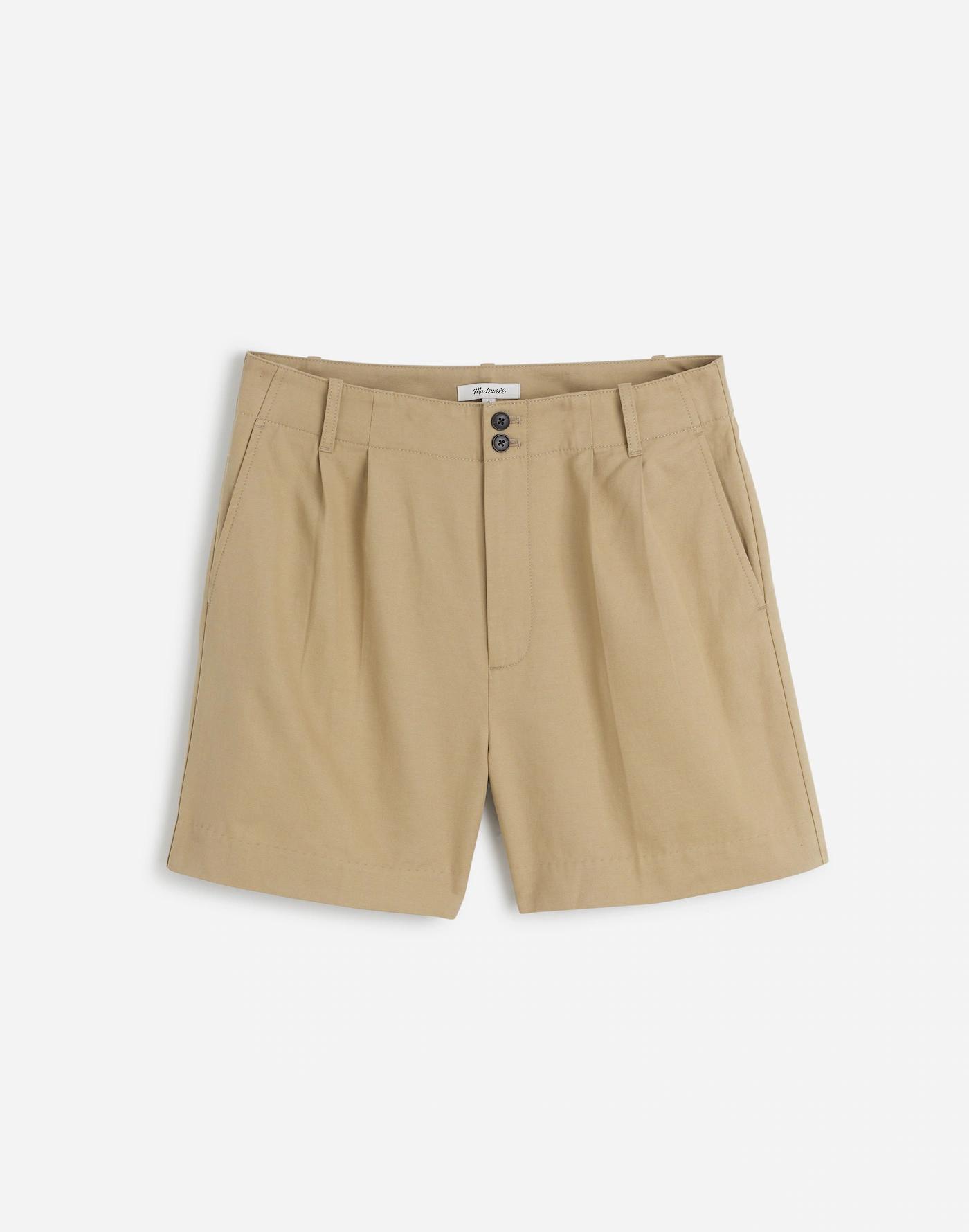 The Drapey Twill Pleated Short Product Image