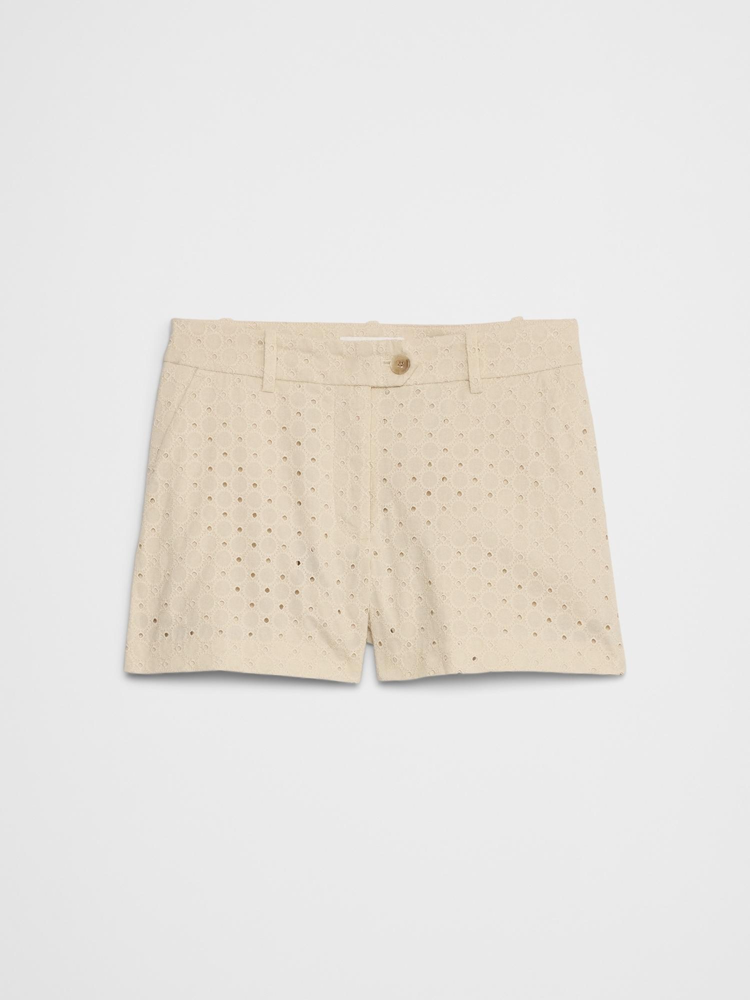 Eyelet Pleated Short Product Image