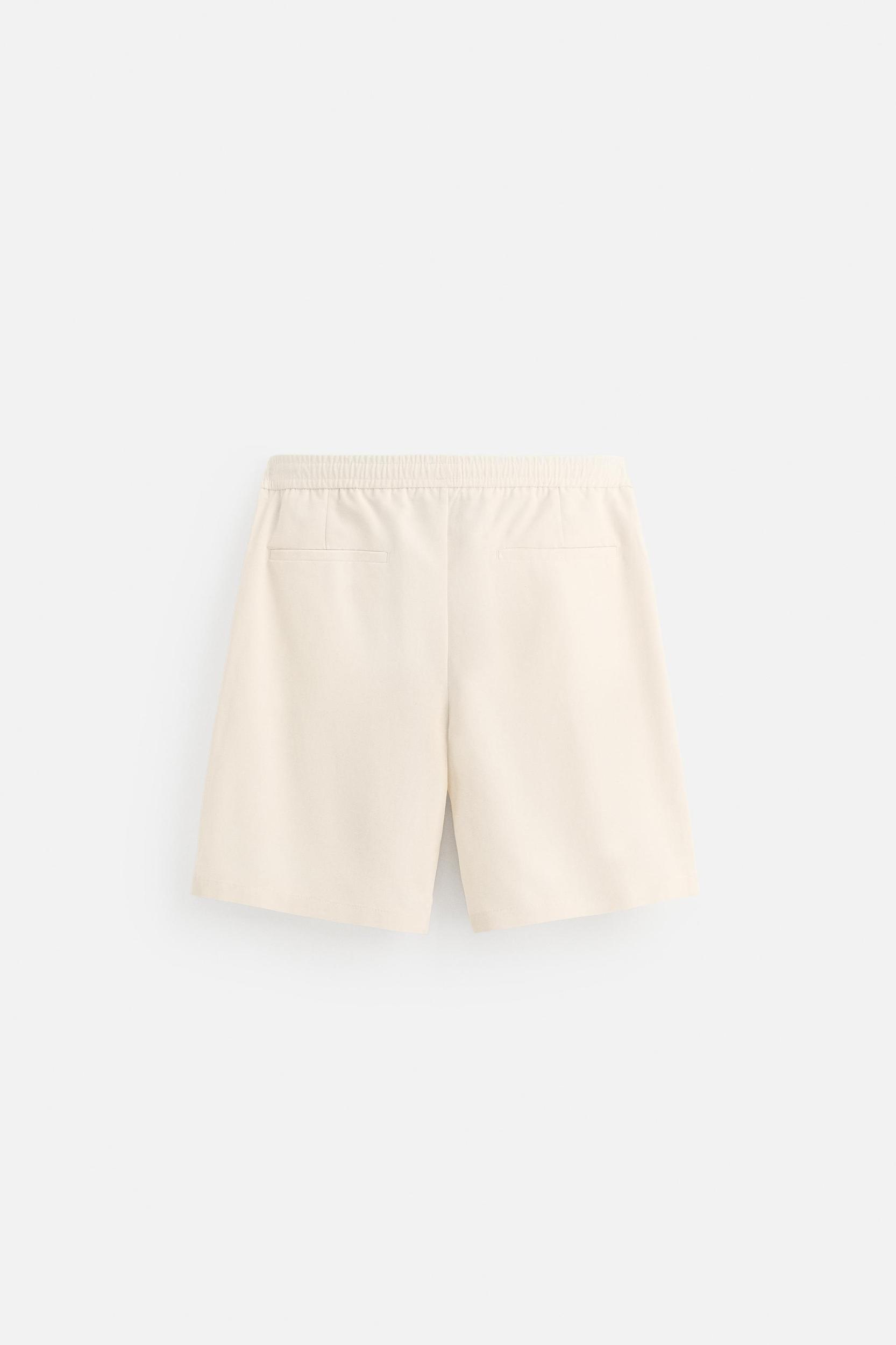 TEXTURED REGULAR FIT SHORTS Product Image