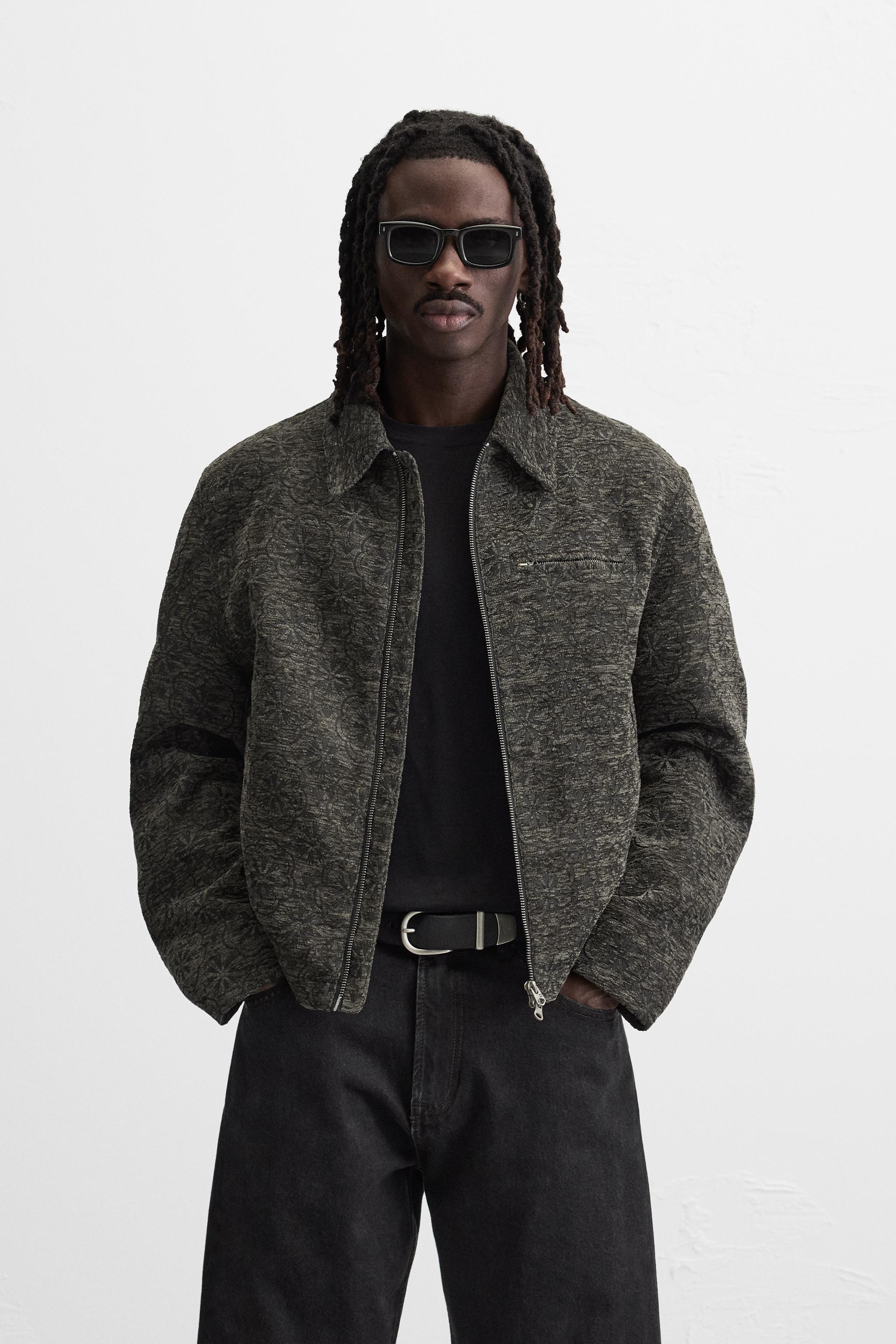 TEXTURED JACQUARD JACKET Product Image