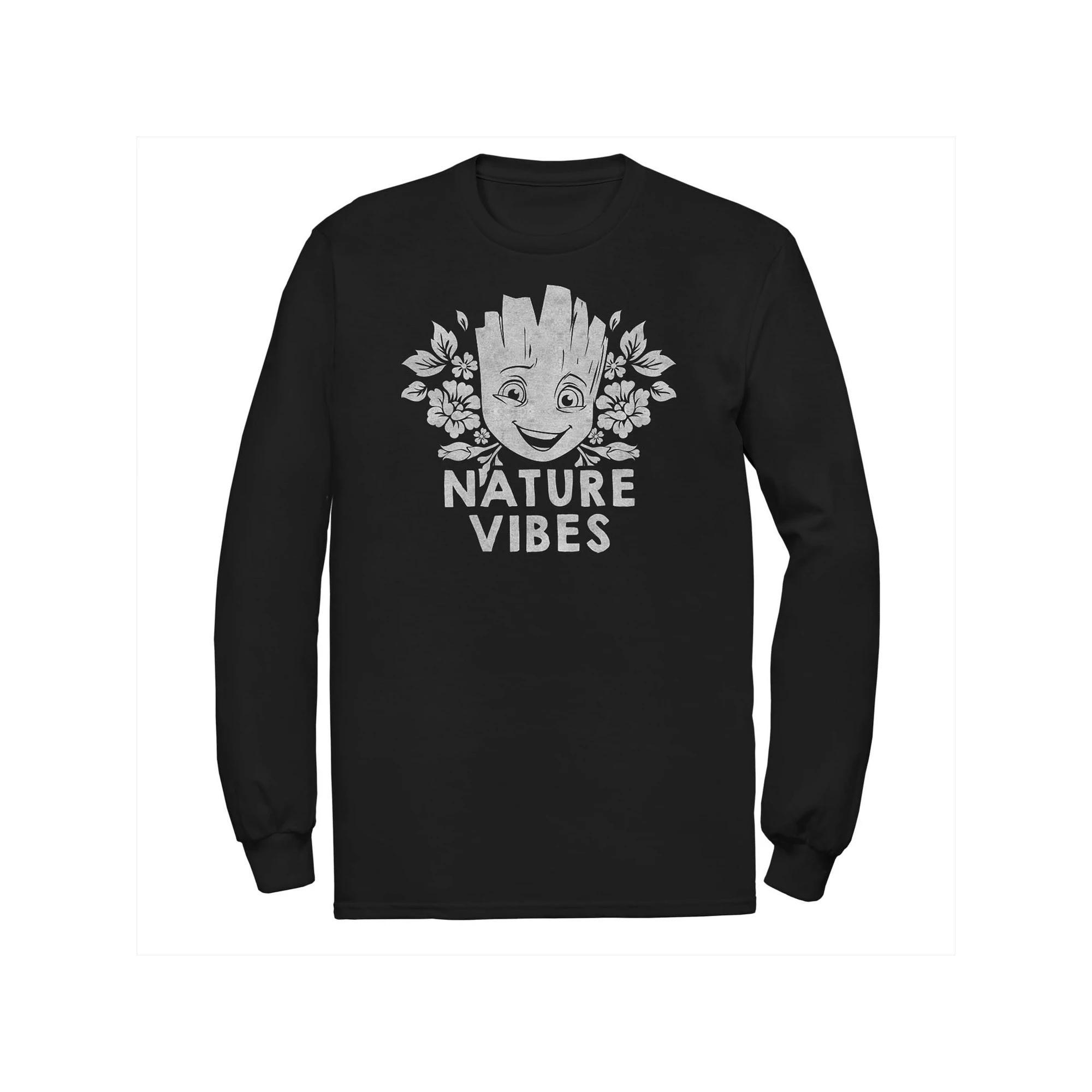 Big & Tall Marvel Guardians Of The Galaxy Groot Nature Vibes Tee, Men's,  Product Image