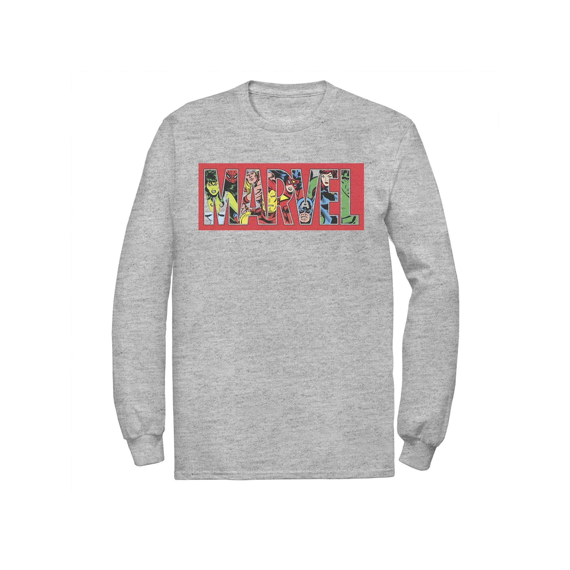 Men's Marvel Character Logo Graphic Tee,  Product Image