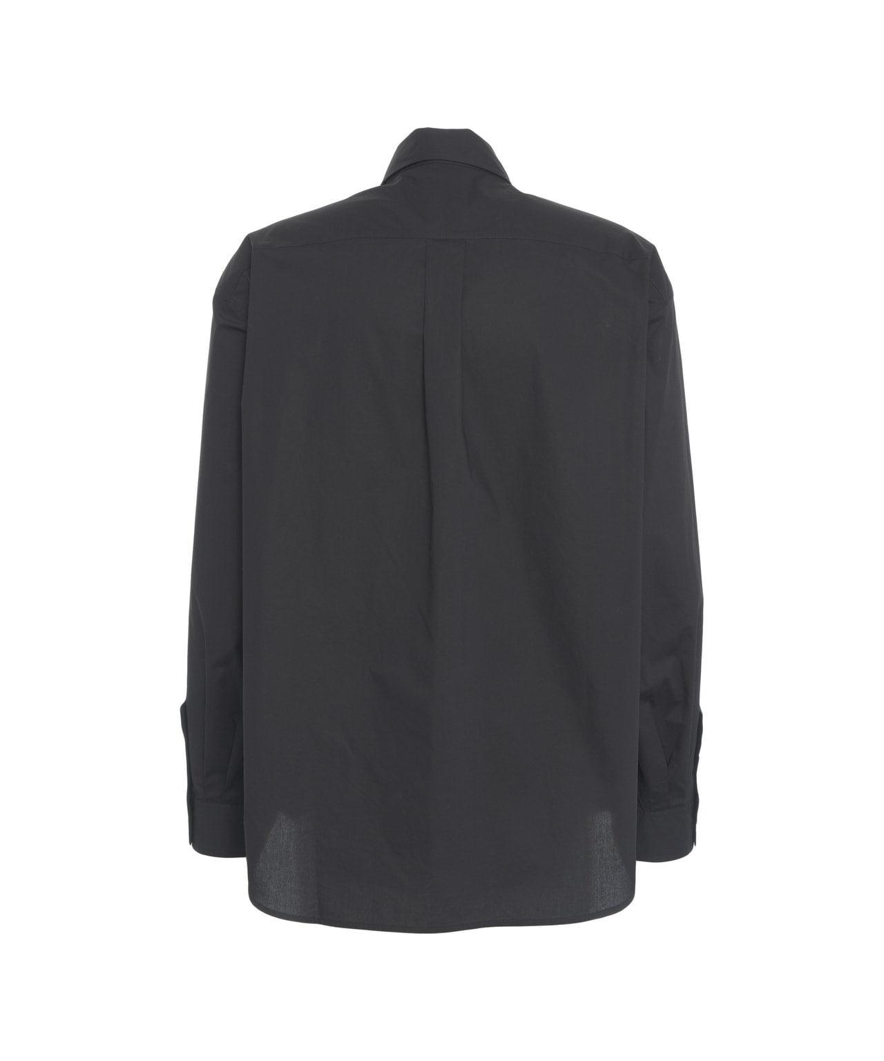 Oversize shirt with pockets Product Image