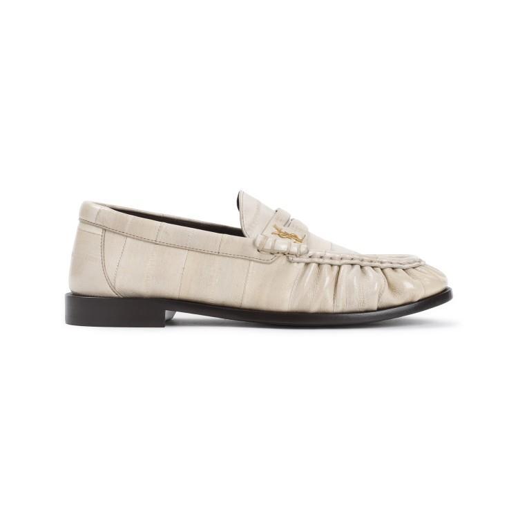 Le Loafer Leather Shoes In Grey Product Image