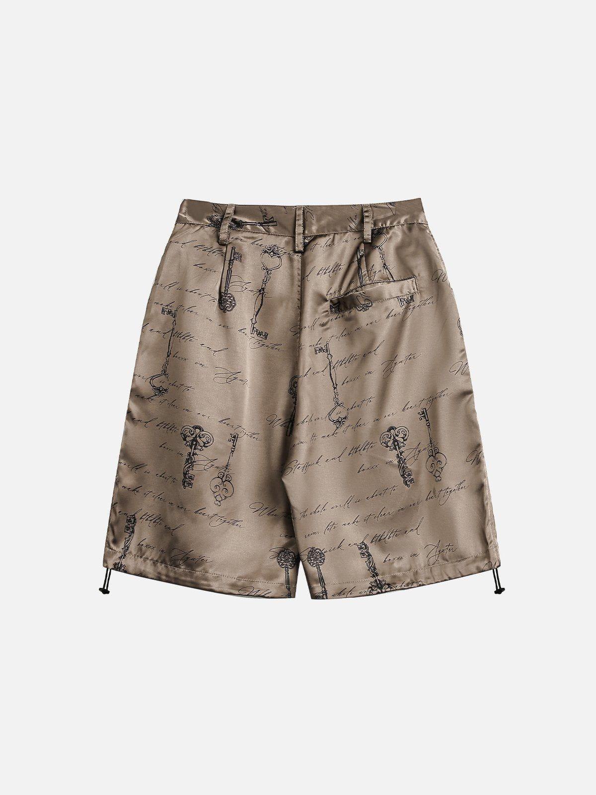 Aelfric Eden Print Silk Shorts Product Image