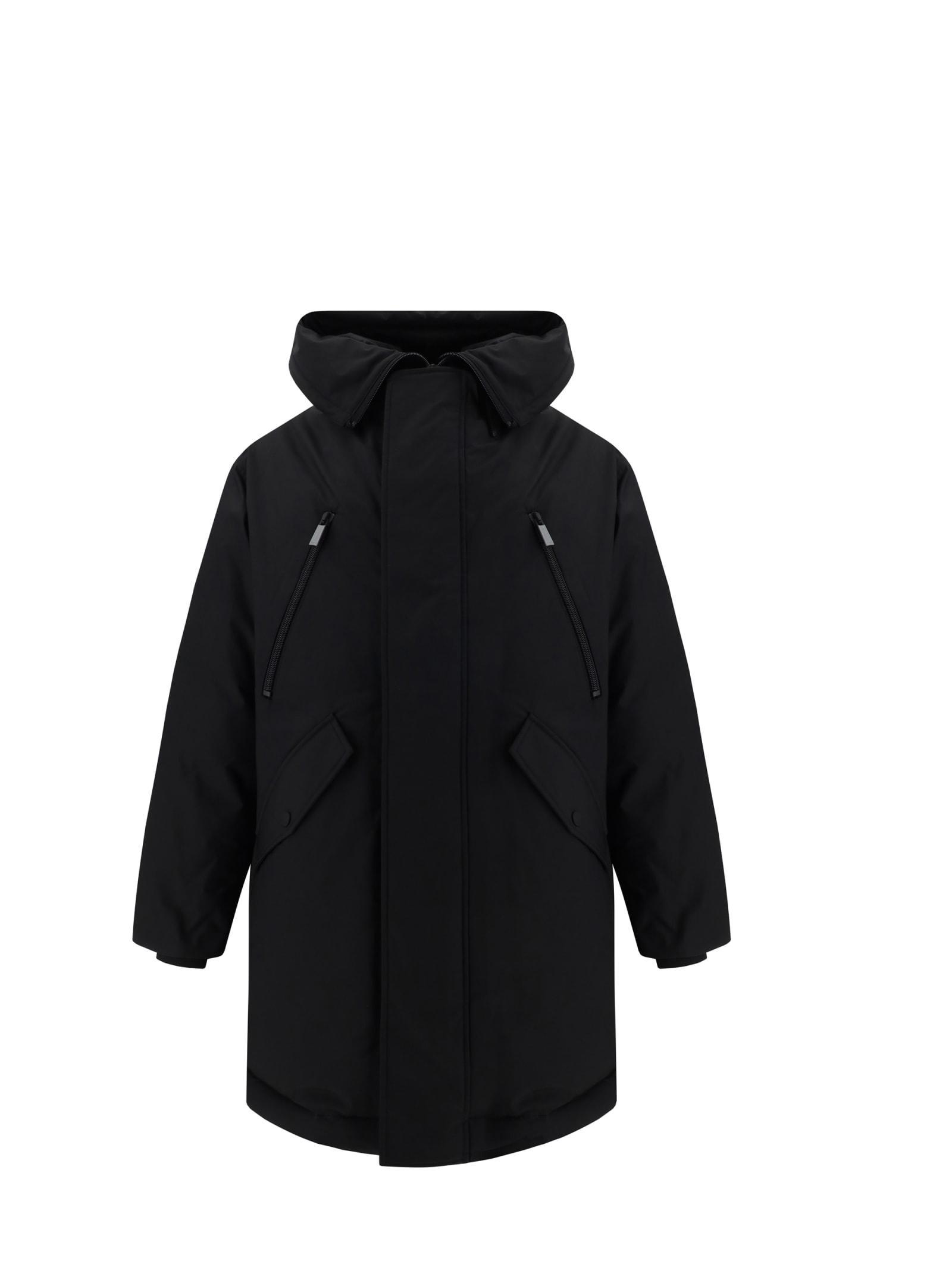 SOFEELATE® padded parka with hood - Men | MANGO USA Product Image