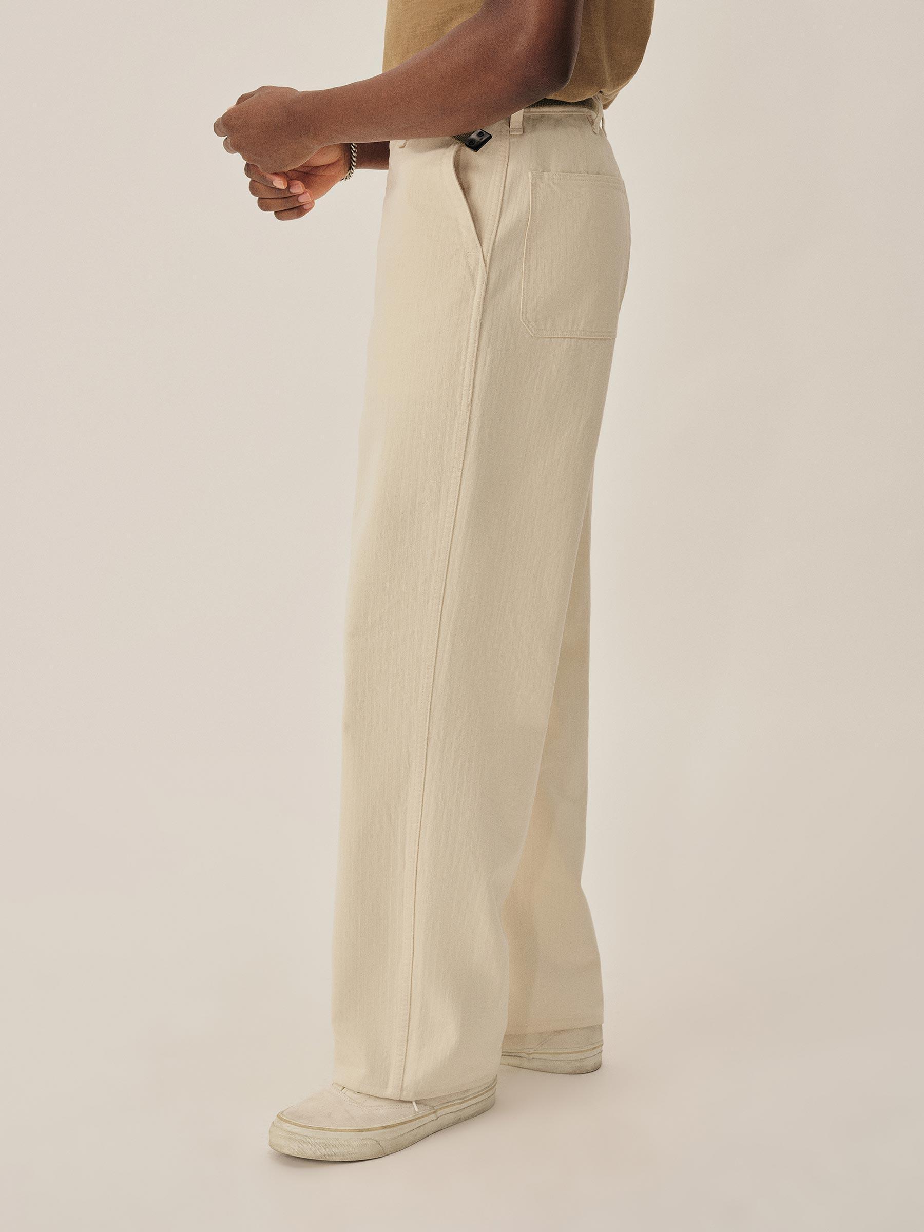 Seeded Natural Bulkhead Dungaree Product Image