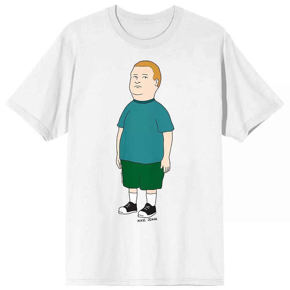 Men's King Of The Hill Bobby Graphic Tee, Size: XXL, White Product Image