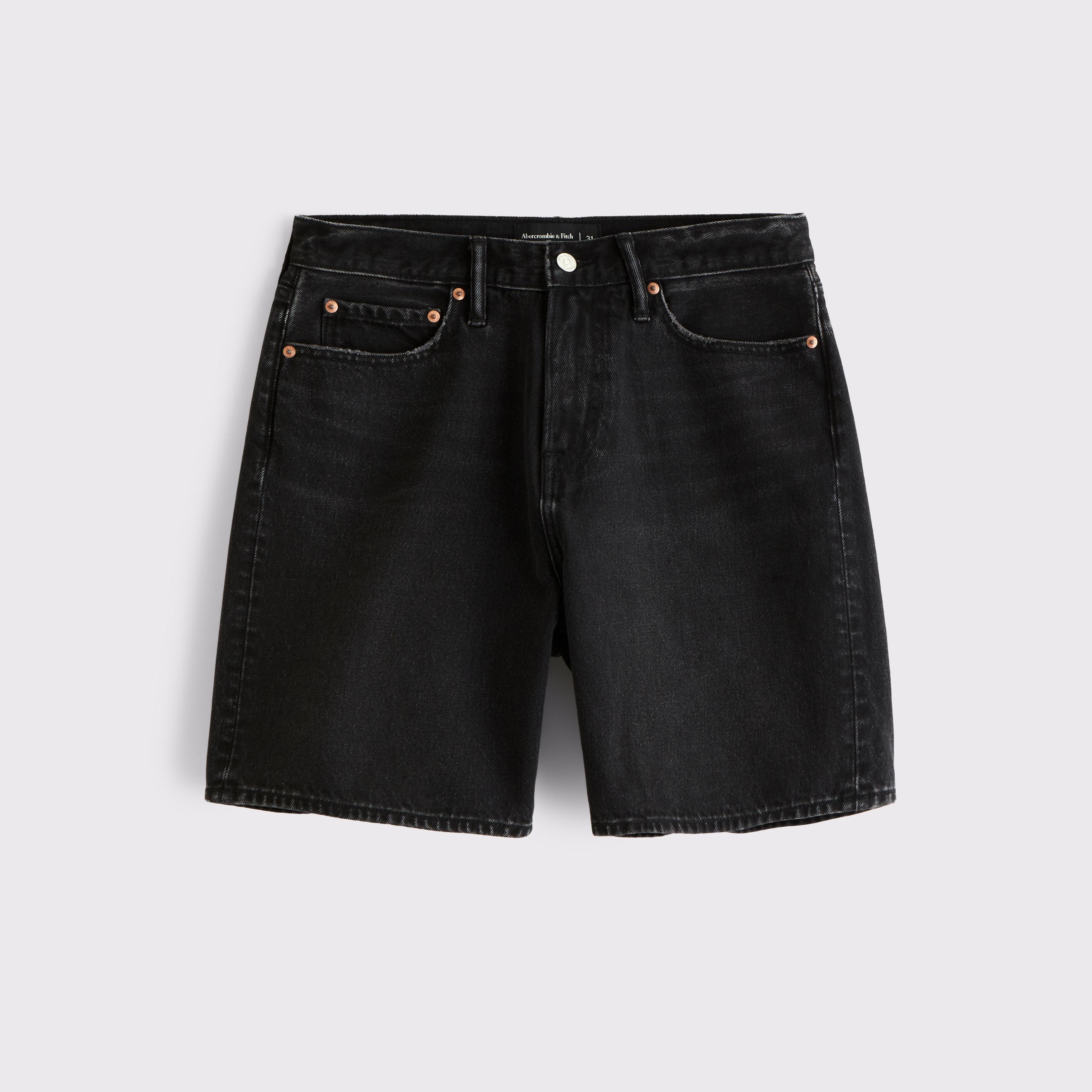 Loose Denim Short Product Image