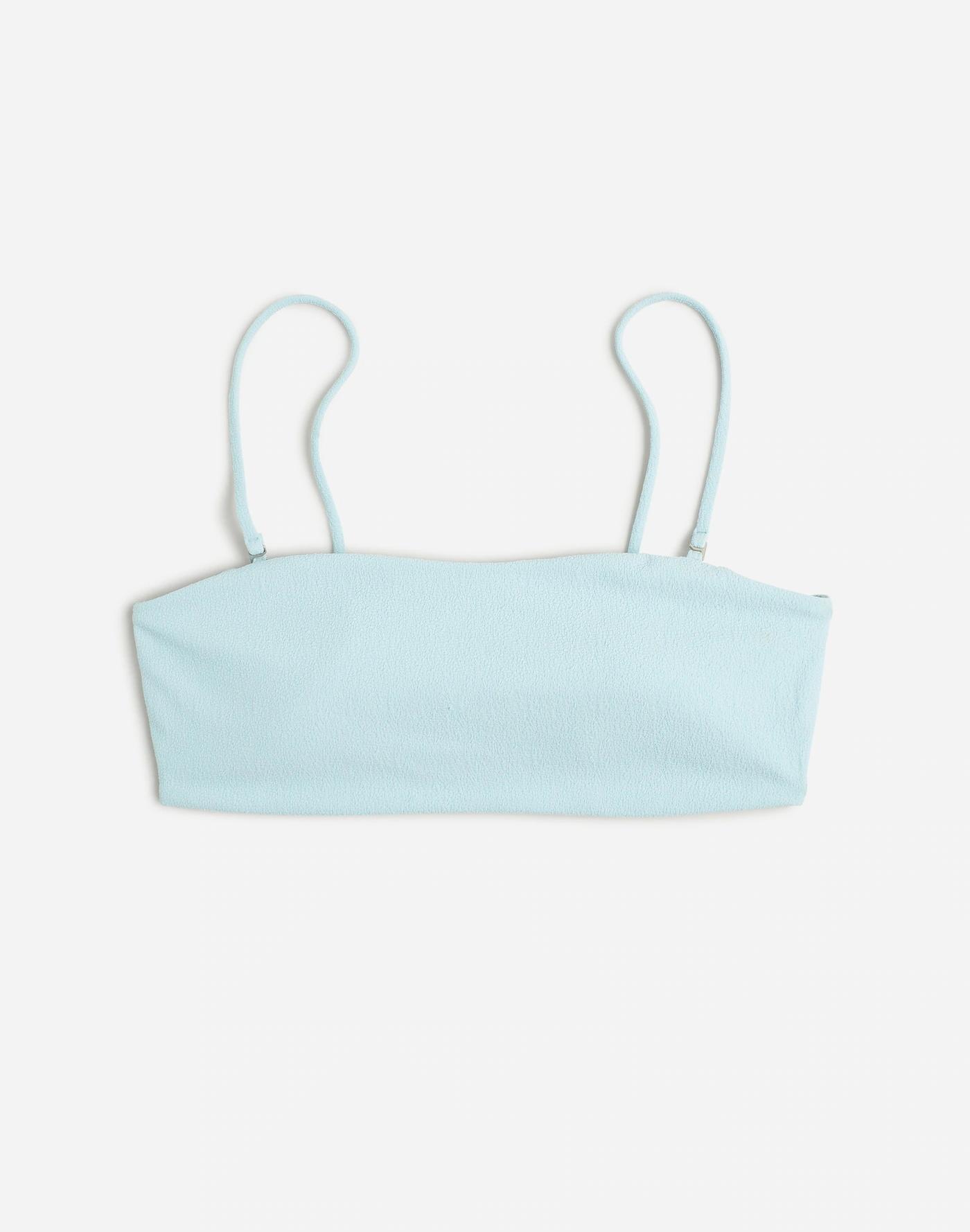 Spaghetti-Strap Bandeau Bikini Top Product Image