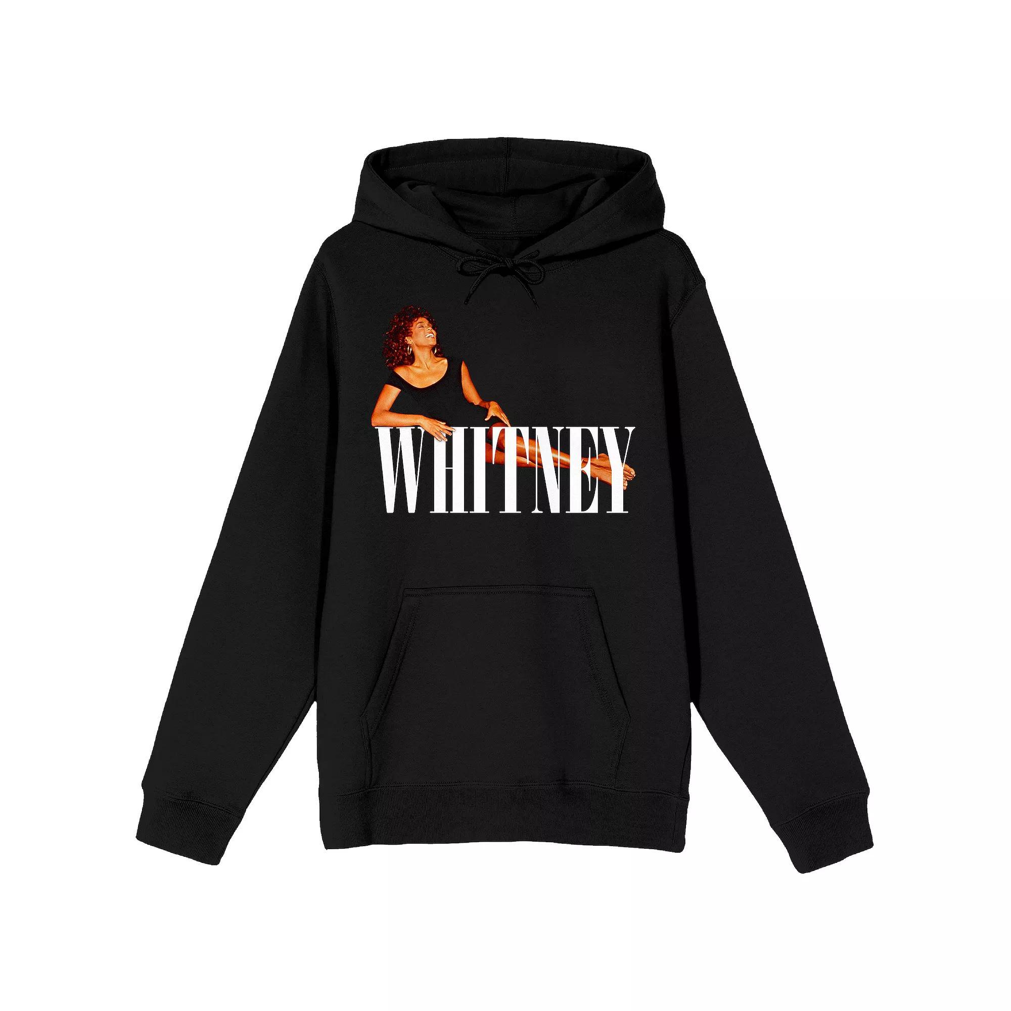 Men's Whitney Houston Lounging Graphic Hoodie,  Product Image