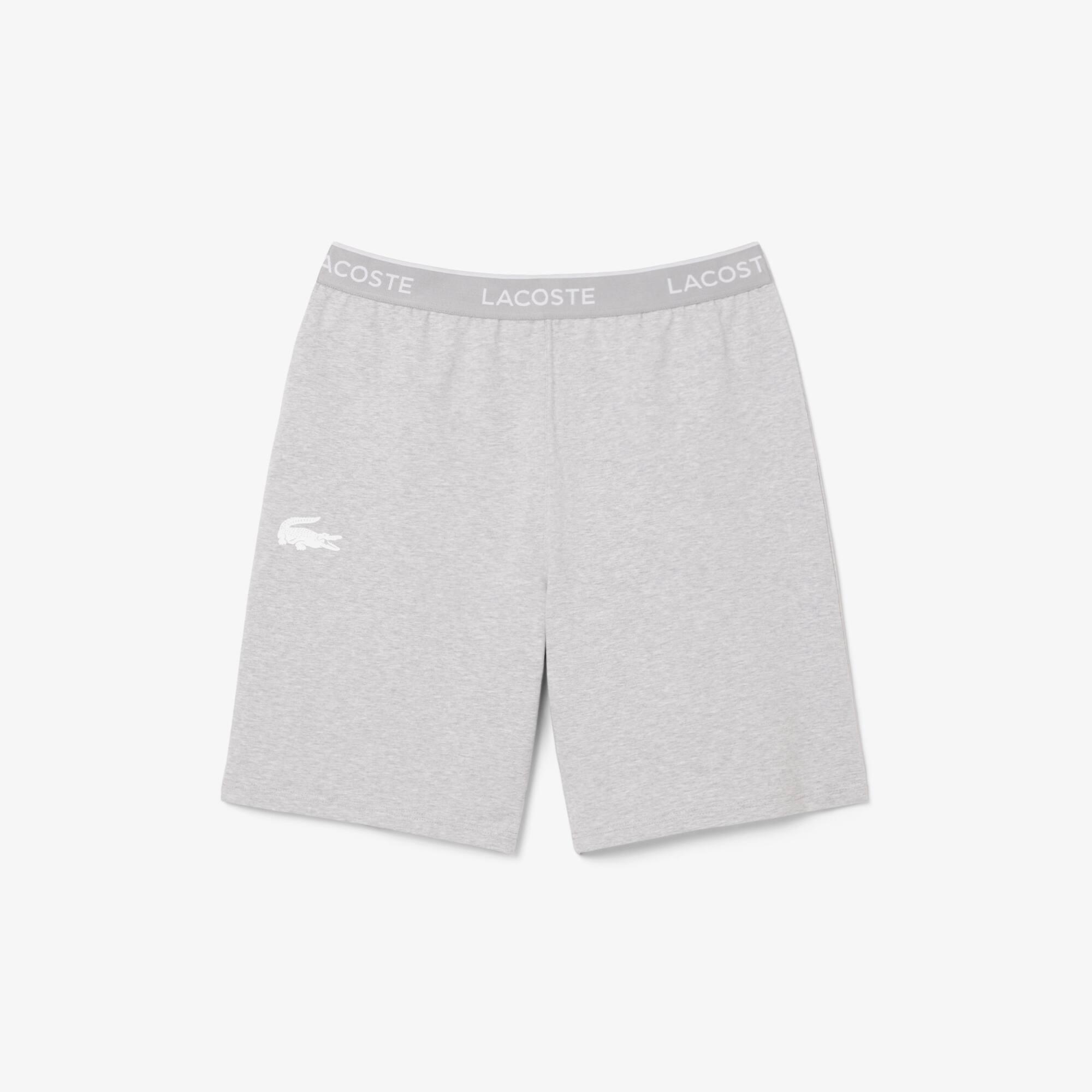 Straight Fit Fleece Pyjama Shorts Product Image