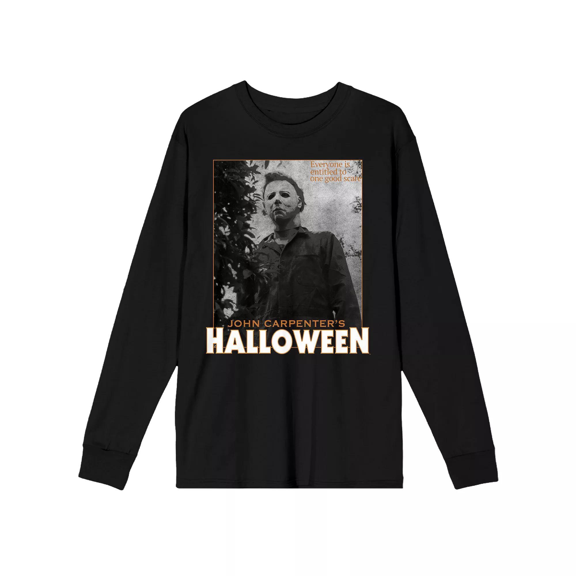 Men's John Carpenters Halloween Long Sleeve Graphic Tee,  Product Image