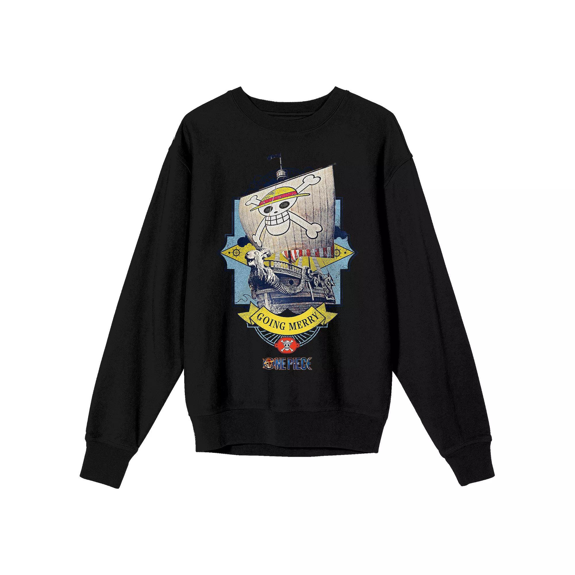 Men's One Piece Going Merry Long Sleeve Graphic Tee,  Product Image