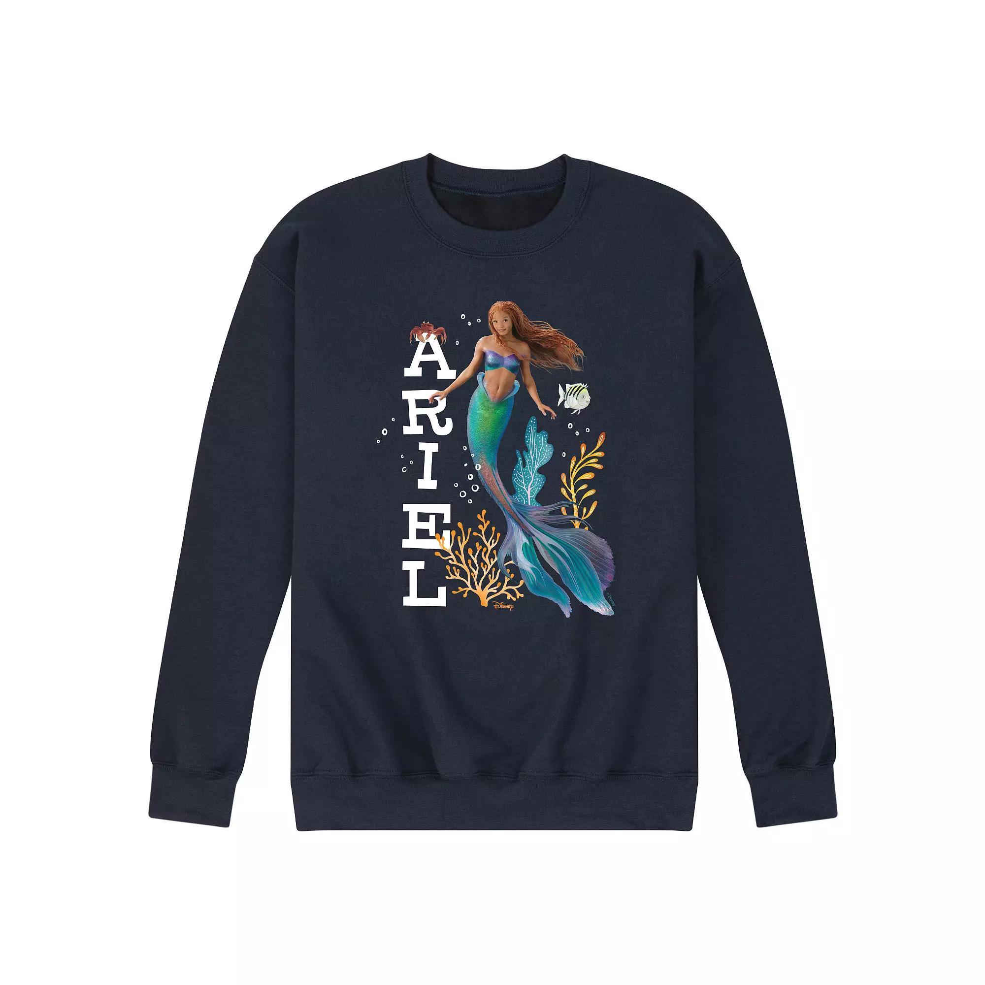 Disney's The Little Mermaid Men's Ariel Graphic Tee, Size: Large, Pink Product Image