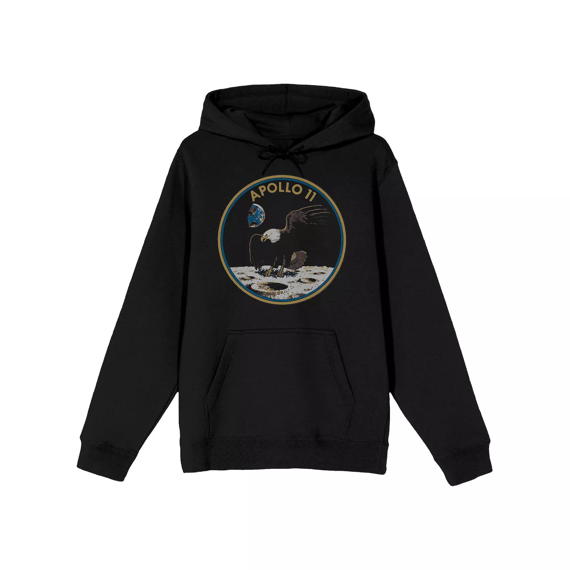 Men's NASA Apollo 11 Eagle Graphic Hoodie, Size: Small, Black Product Image