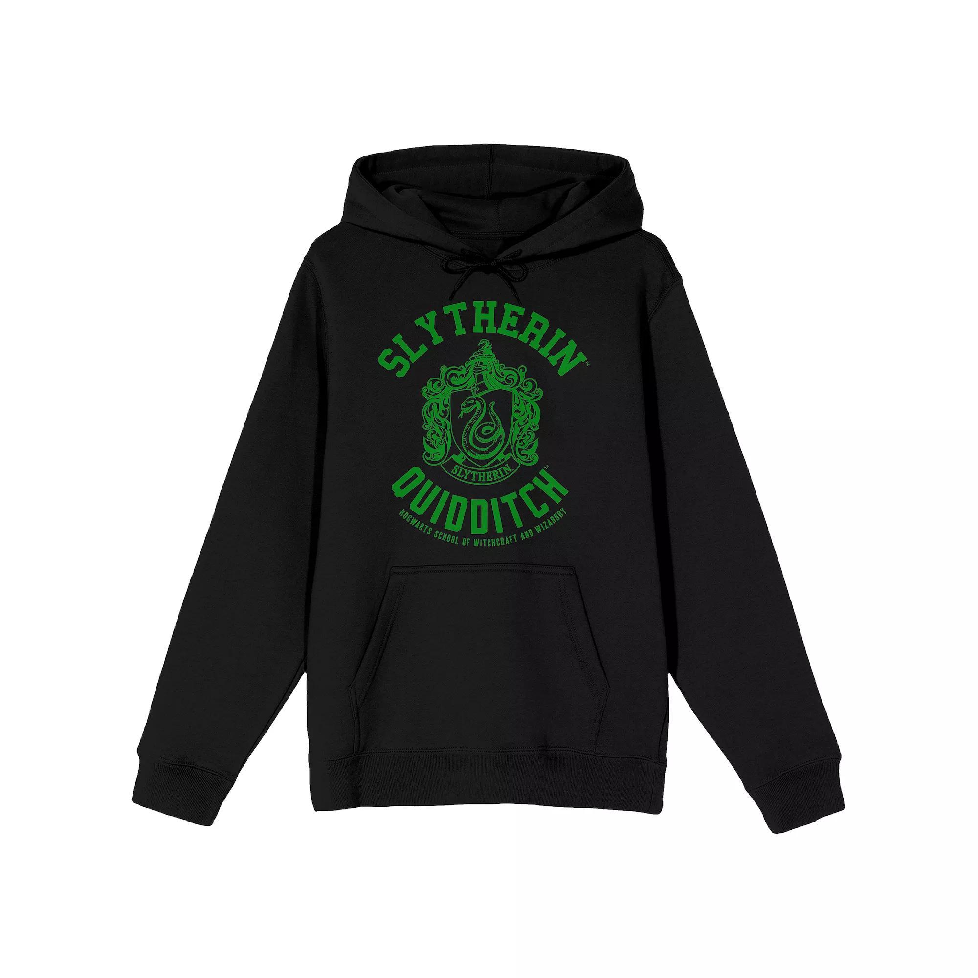 Men's Harry Potter Slytherin Quidditch Seal Graphic Hoodie,  Product Image