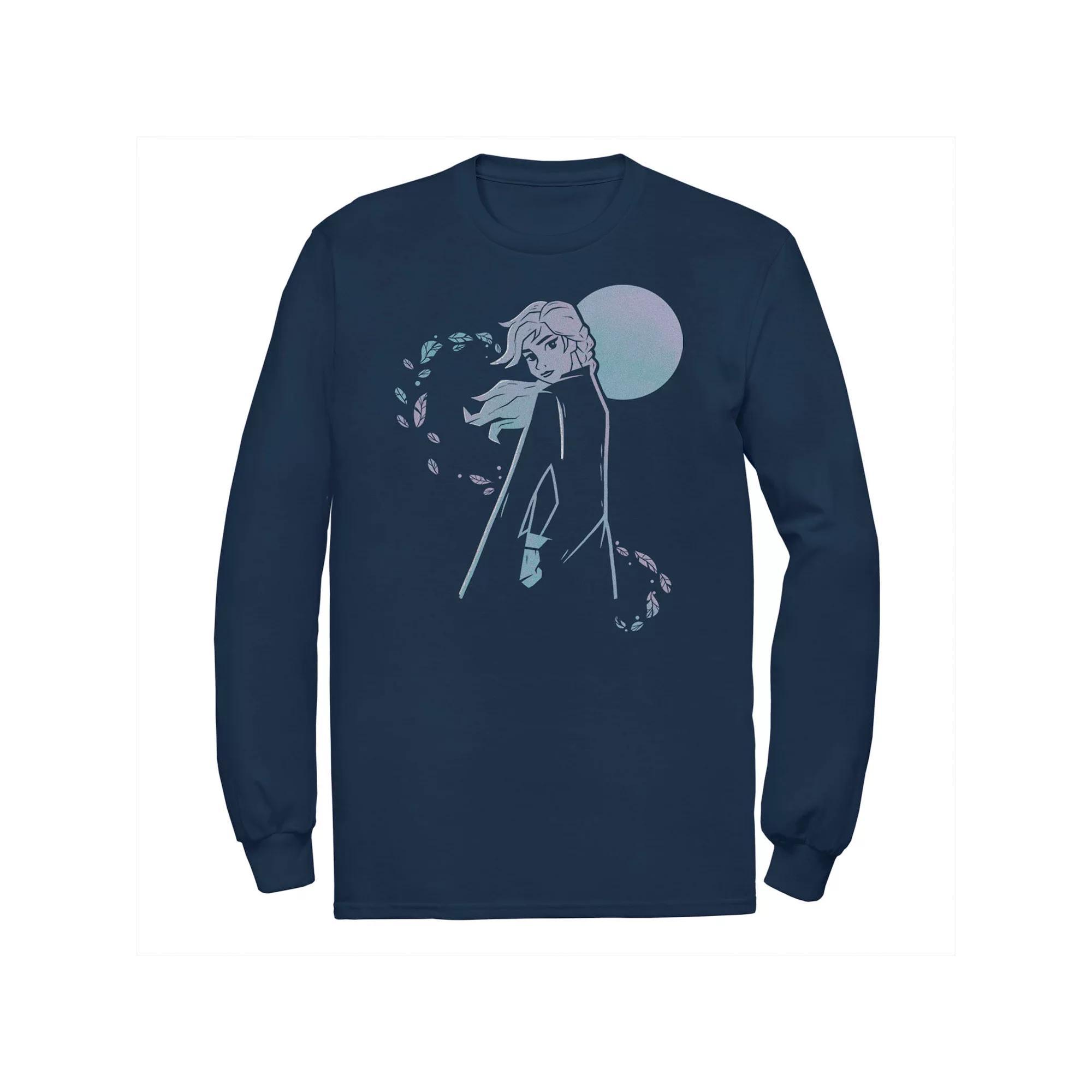 Men's Frozen 2 Elsa Neon Gradient Tee,  Product Image