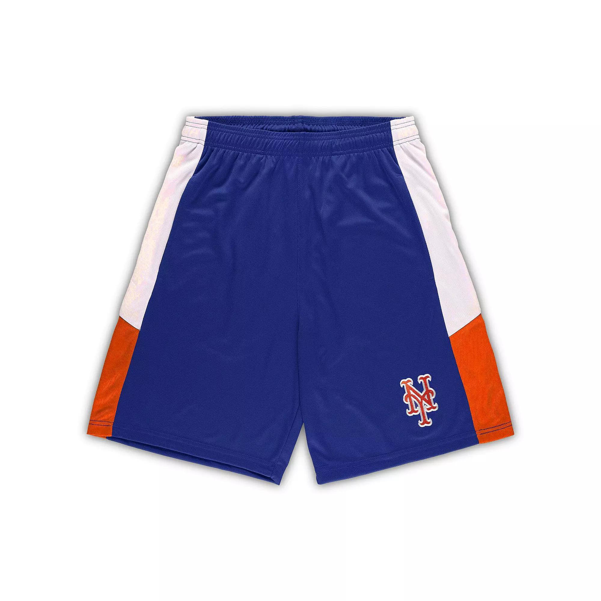 Men's Royal New York Mets Big & Tall Team Shorts,  Product Image