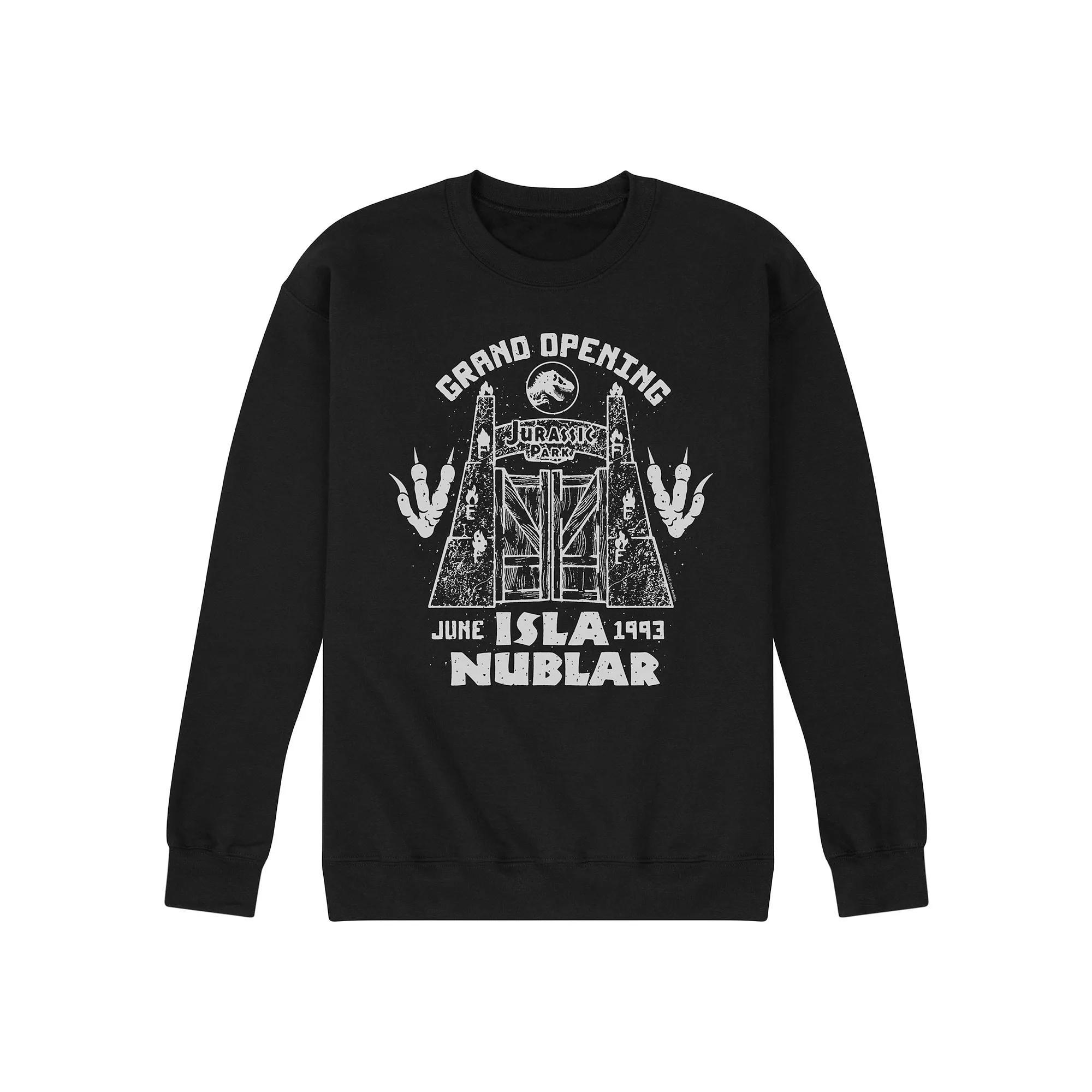 Men's Jurassic World Isla Nublar Grand Opening Long Sleeve, Size: XXL, Black Product Image